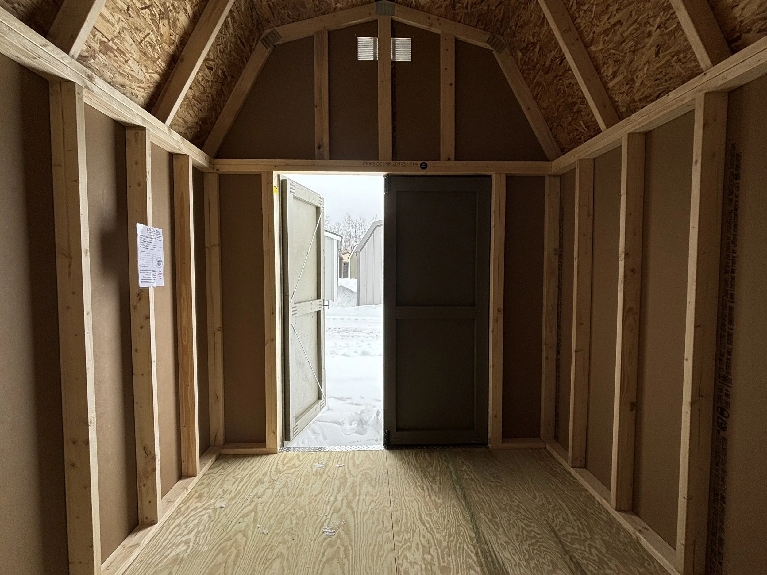 8x10 Lofted Barn Mid Michigan Barns Quality Sheds at an Affordable