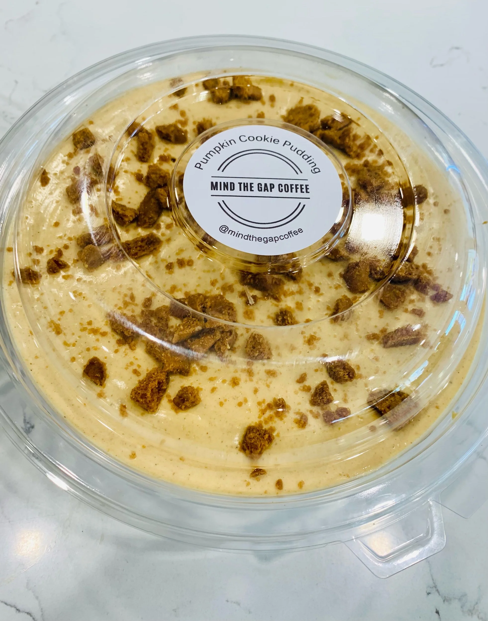 Pumpkin Cookie Pudding Bowl