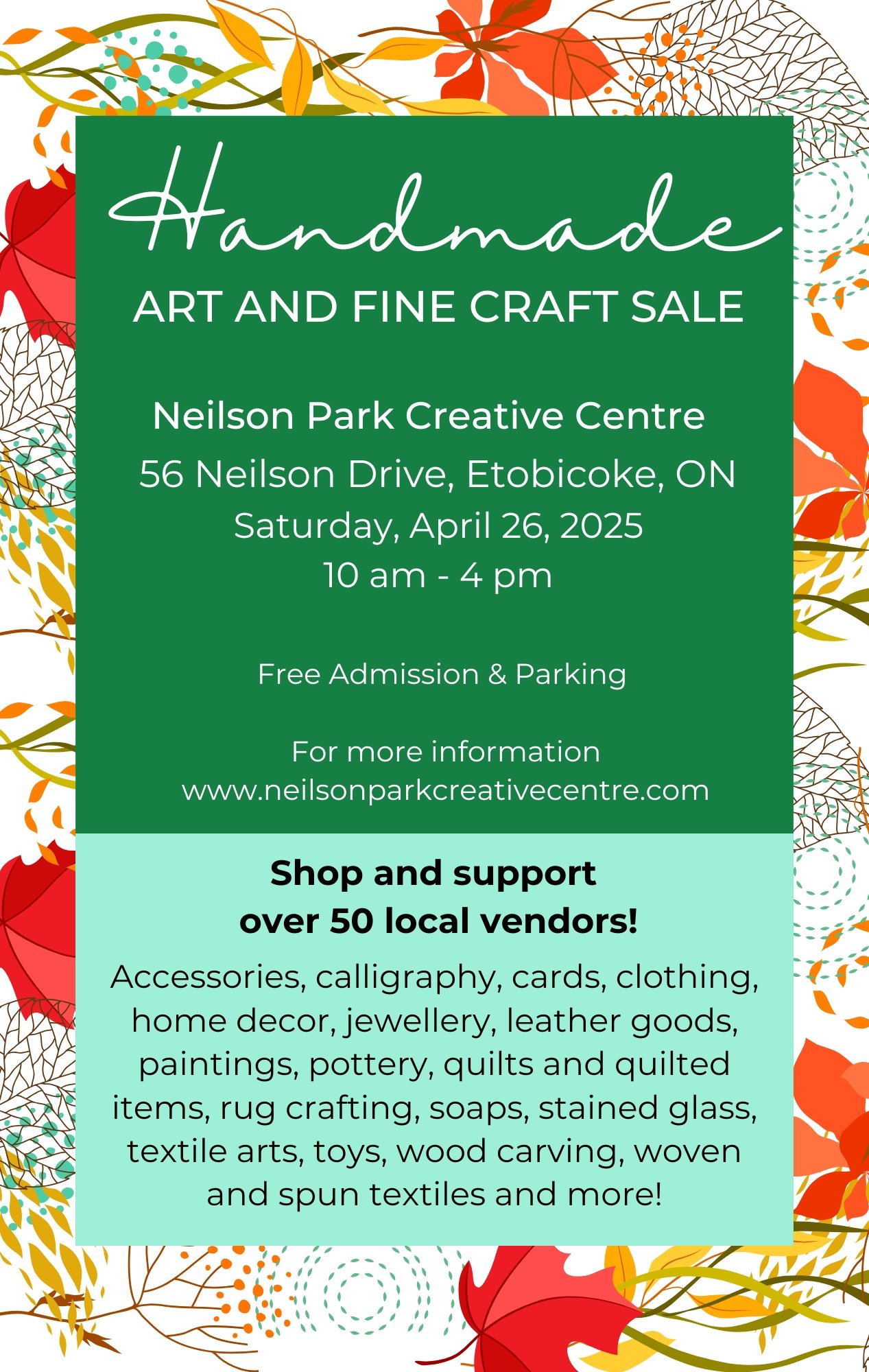 Neilson Park Creative - Handmade Spring 2025