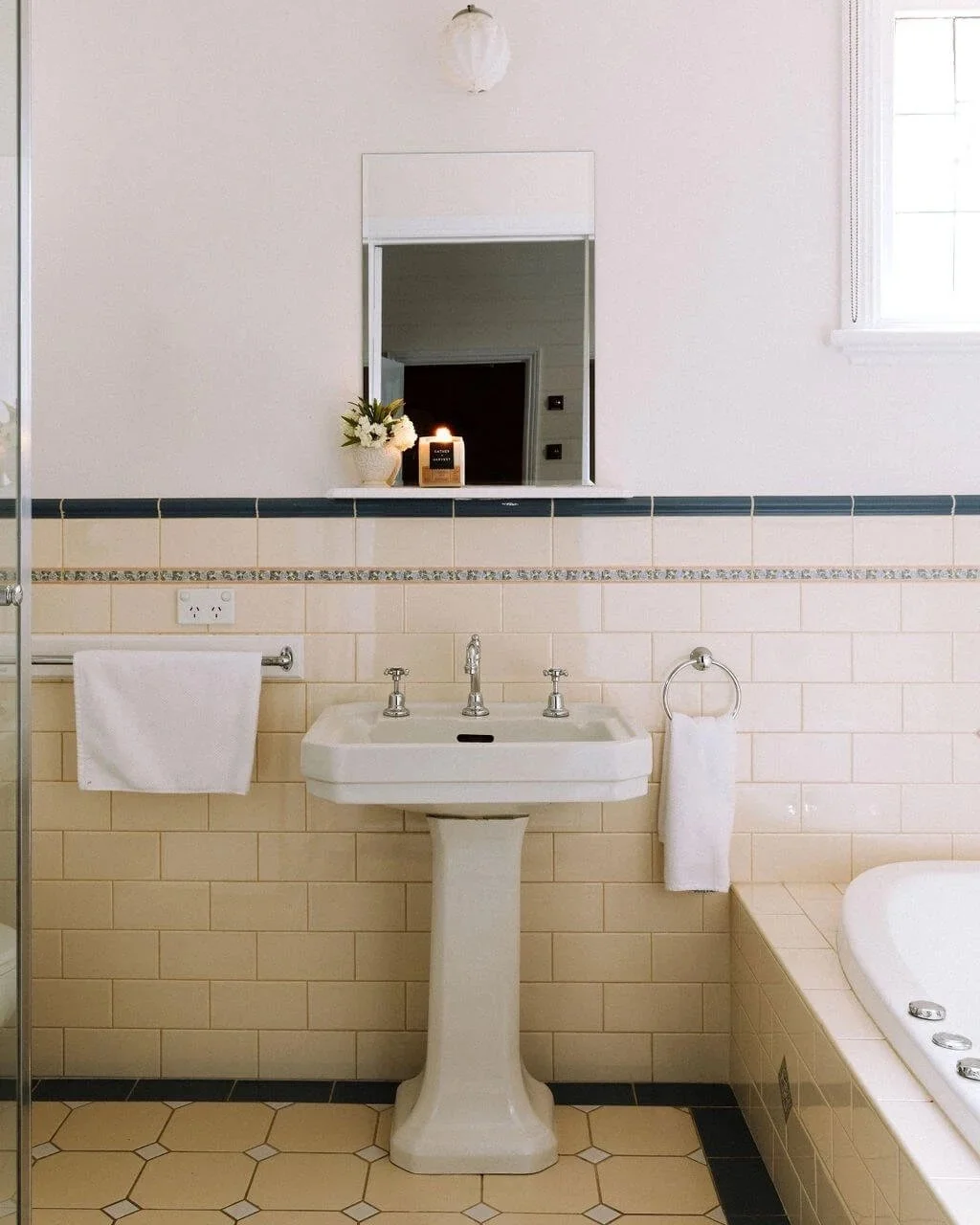 Each bedroom in Kelly House has its own ensuite.  Luxury at its best.  