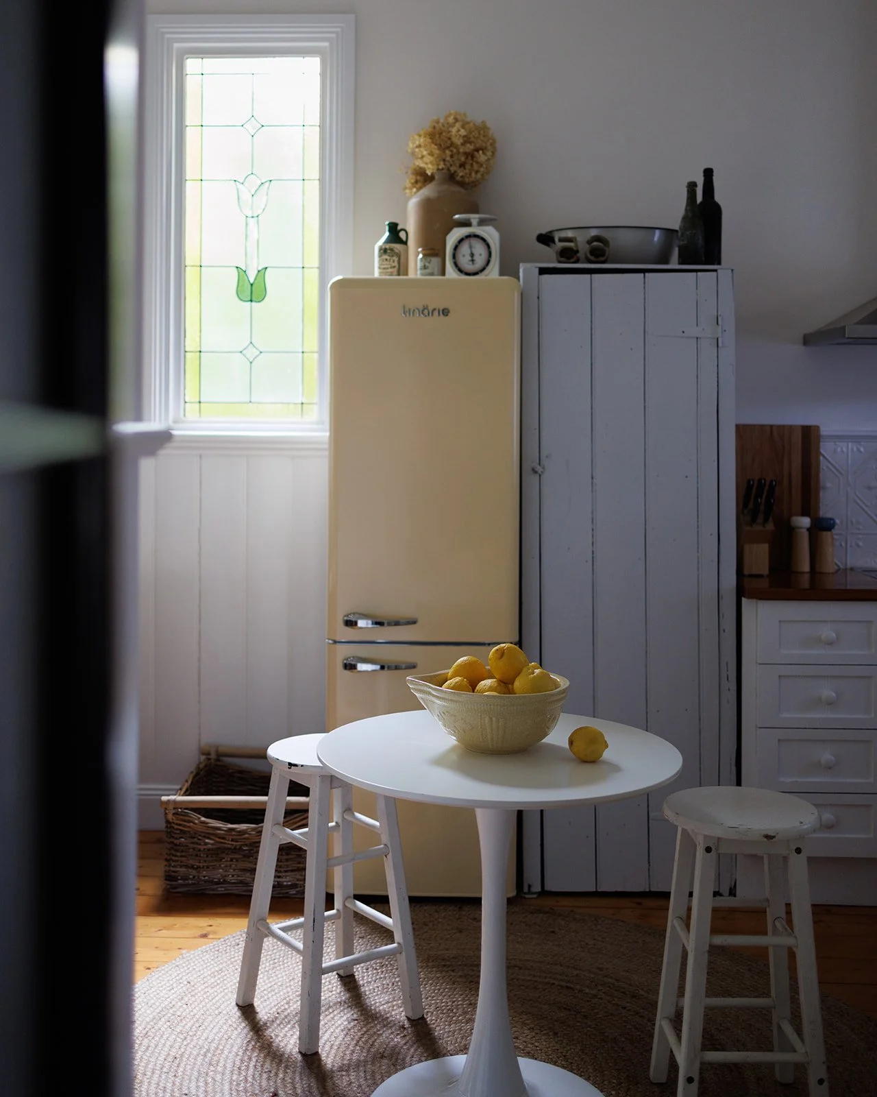 Vintage and unique kitchen 
