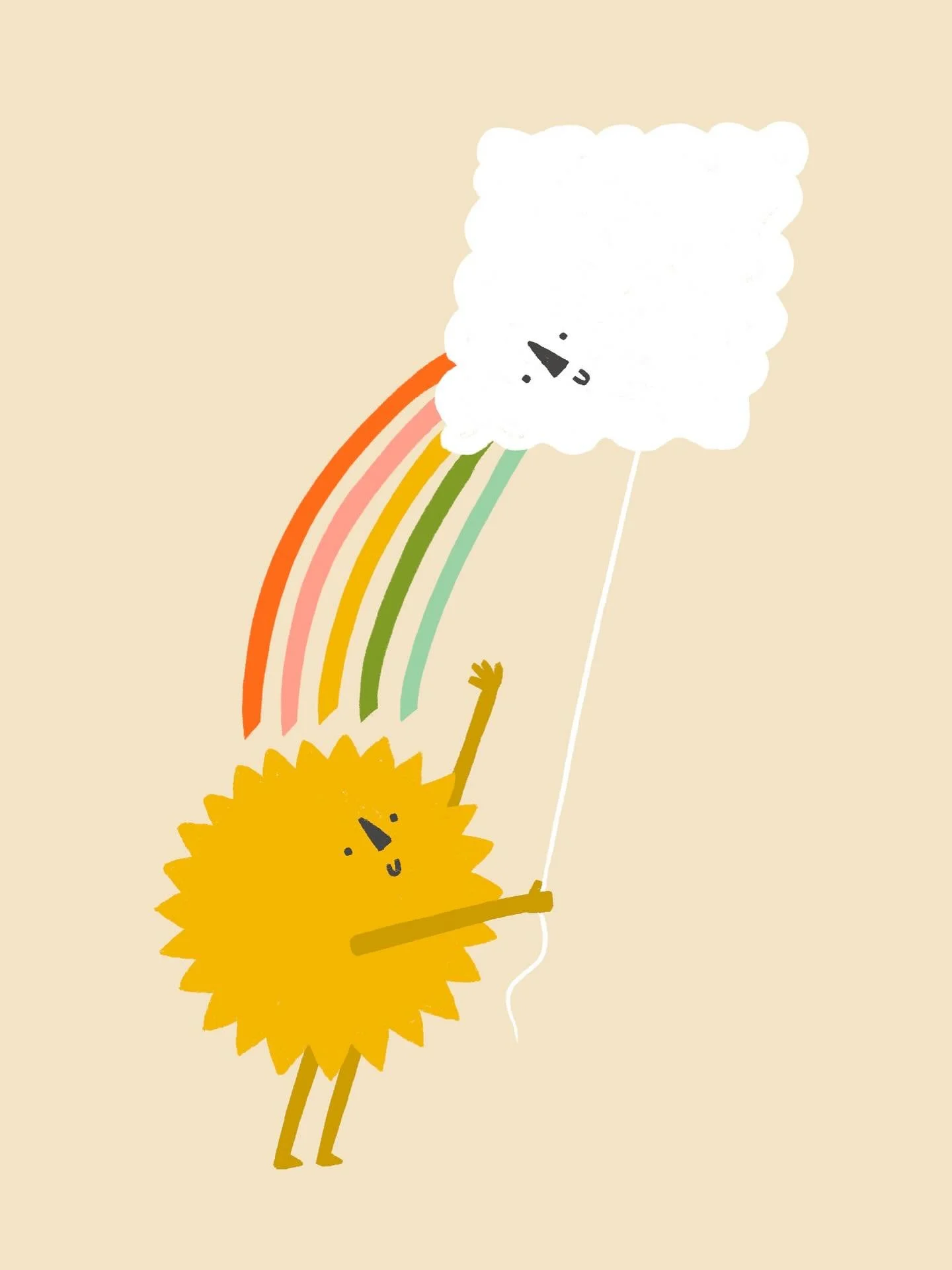 02. Kite 🪁 It&rsquo;s still 90 degrees. Please help me. I want to wear a sweater. Please for the love of fall. 

I&rsquo;m a day late and a hundred dollars short for this prompt, but eh. I tried to animate this and boy am I just not skilled enough t