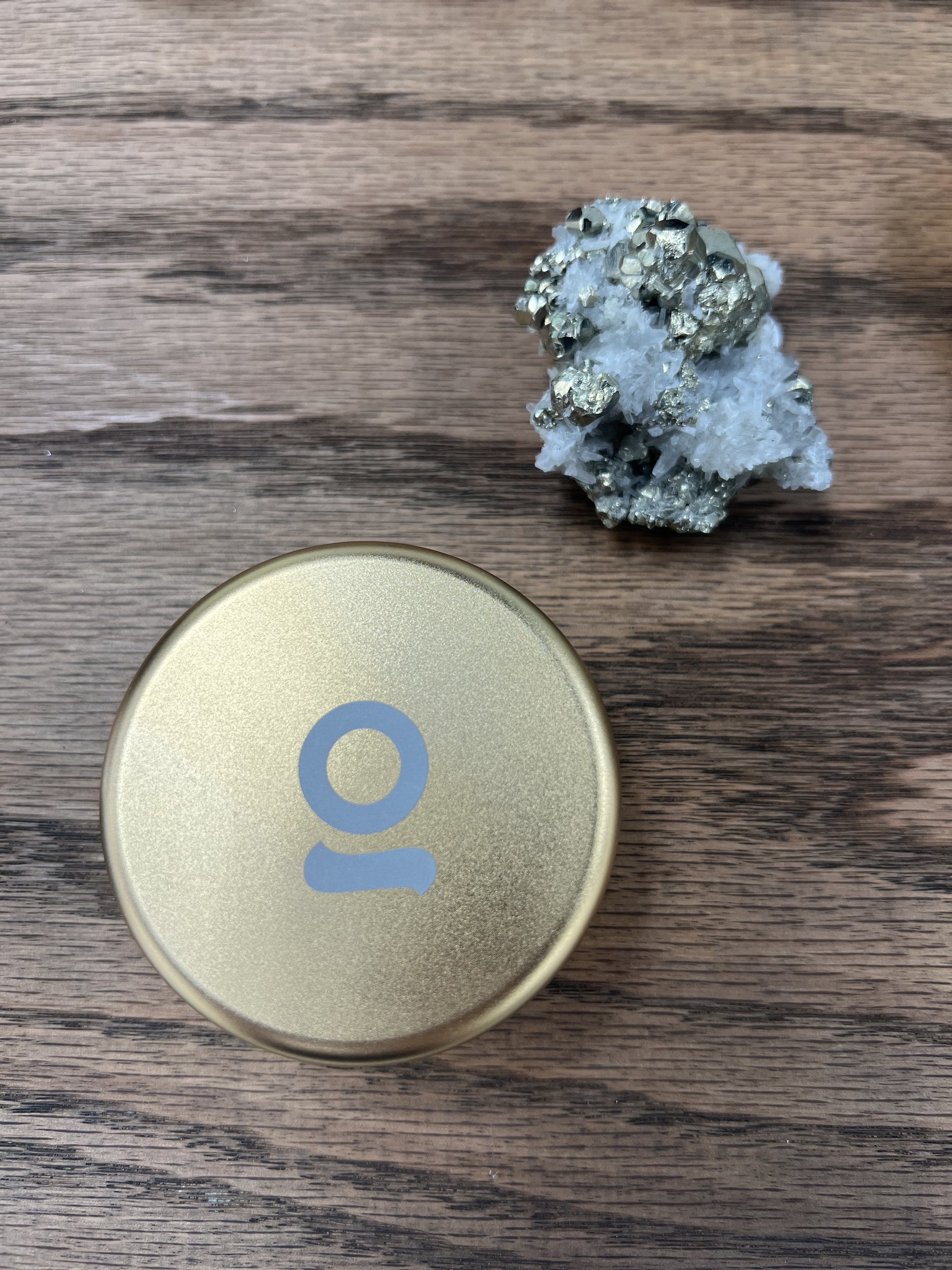 ONGROK Grinder & Pyrite Druzy