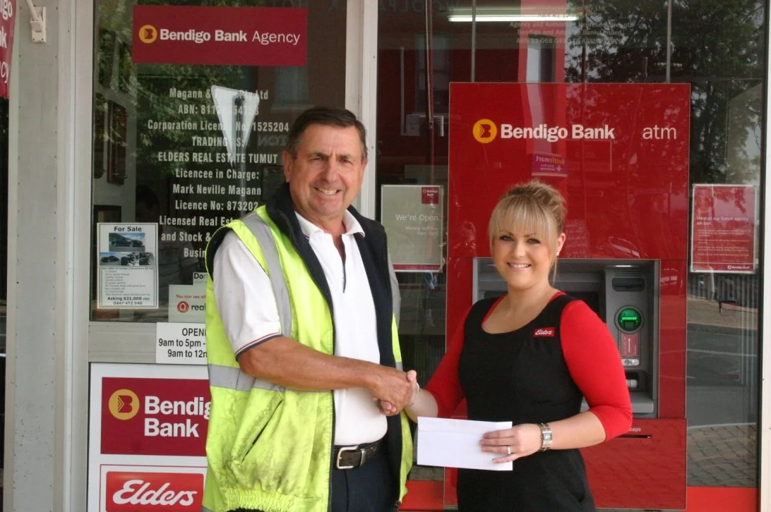 Disaster Relief Fund Mar 2012 Bendigo Bank Donation.jpg