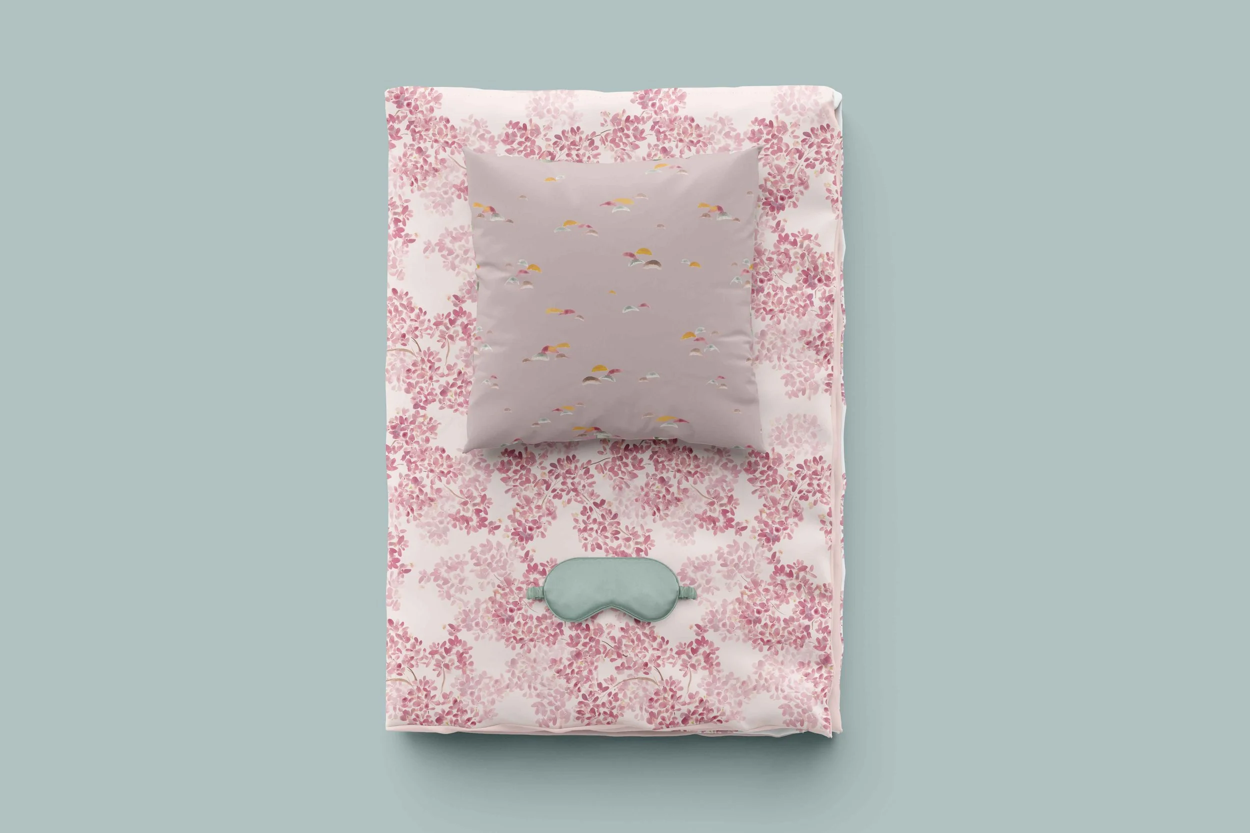 sakura pattern 1 duvet blanket mockup.jpg