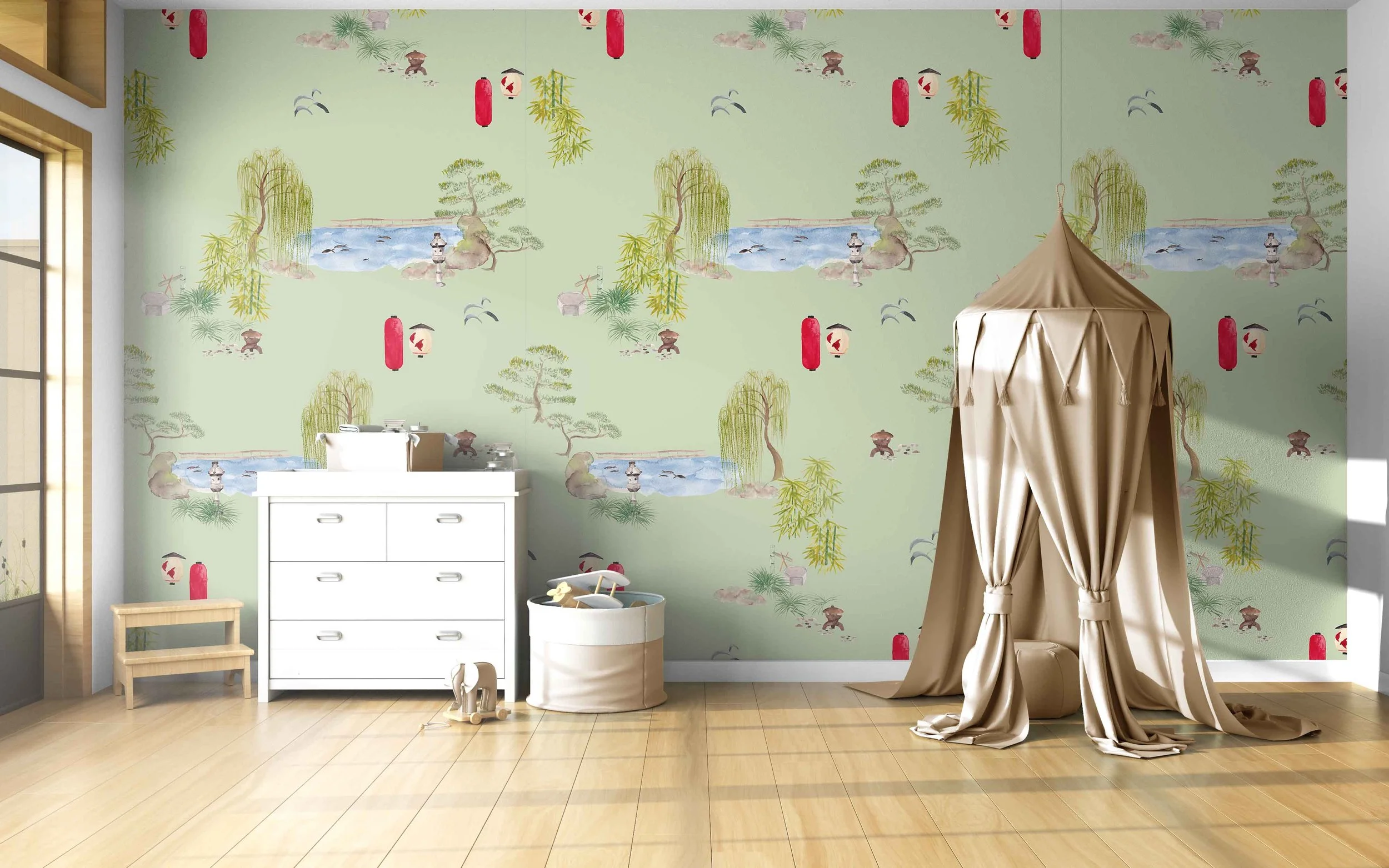 Gyoen Wallpaper_Babyroom_Nursery Mockup.jpg