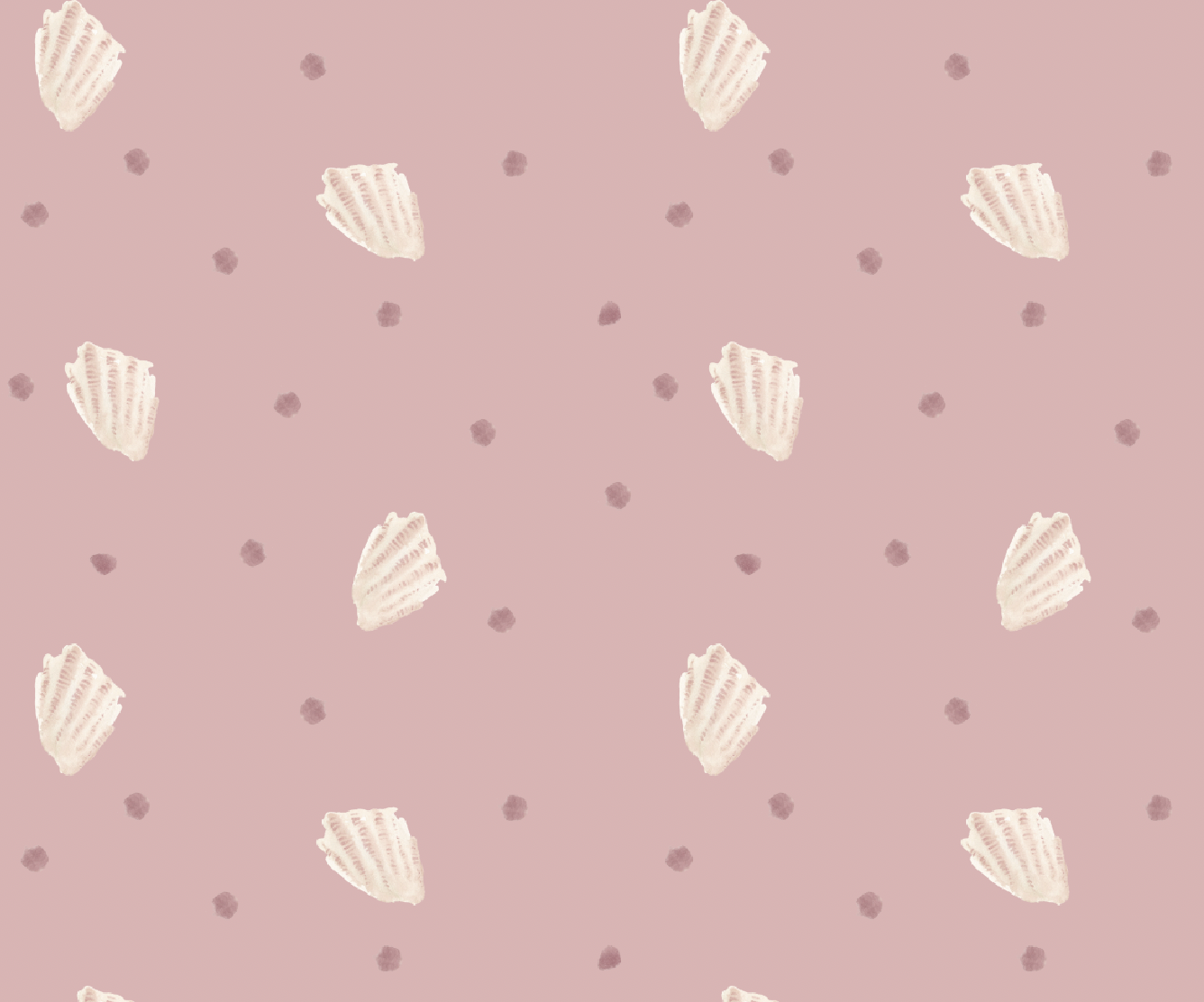 dot shell print pattern