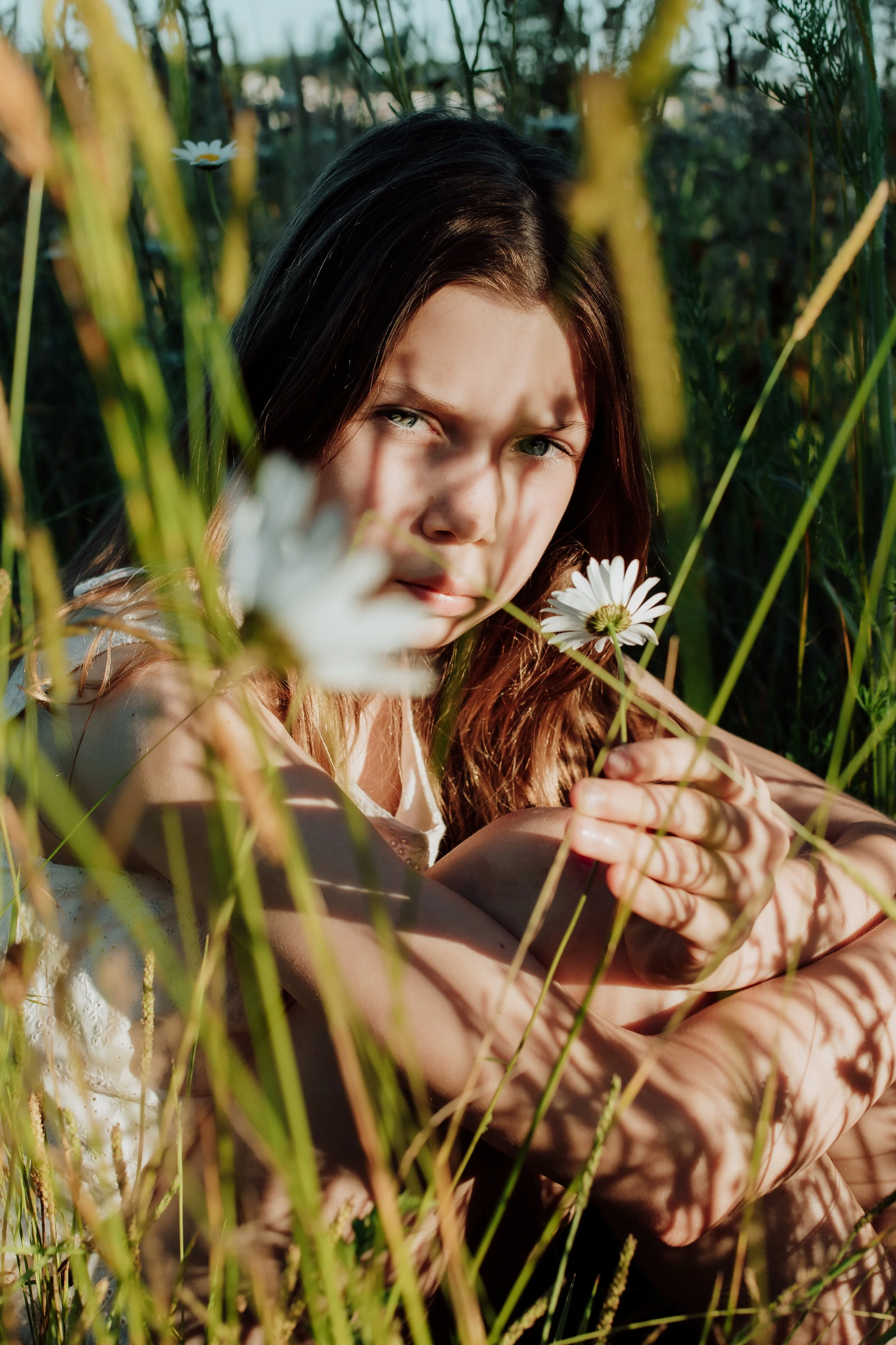 Blooming Together: A Photography Series. Amongst the Wild Flowers. Poole, Dorset.