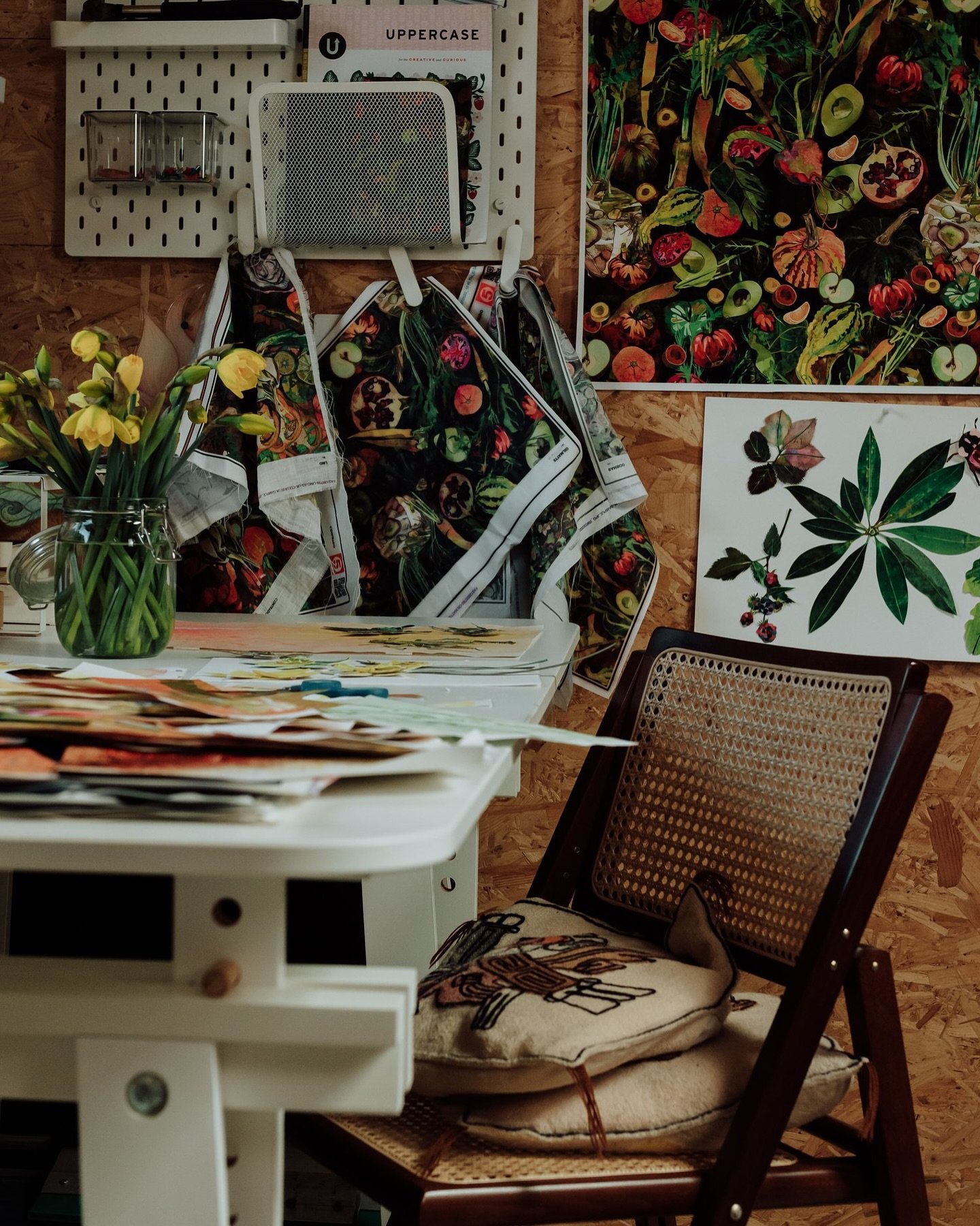 Paint, paper, colour, pattern everywhere! 

One of my favourite images shot for @fmctaggart 

#artiststudio 
#brandingforcreatives 
#freelancephotographer