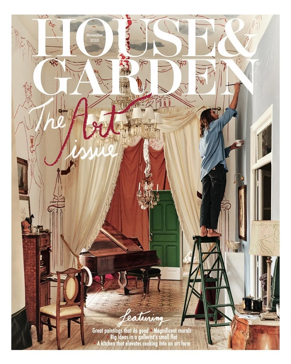 There&rsquo;s a fantastic feature on @fmctaggart and her wonderful creative practice in this month&rsquo;s issue of @houseandgardenuk, ahead of her beautiful surface design collection being shown at @decorex_international. 

Some of the photography f