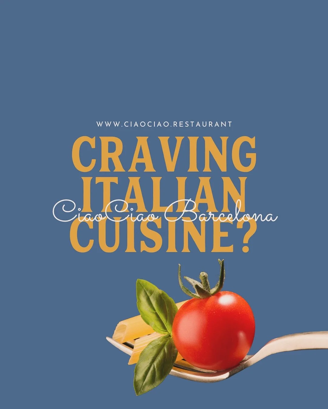 🇪🇸🍝🍷 ¿Antojo de cocina italiana?
En CiaoCiao, cada plato es una carta de amor a Italia.
Pasta hecha a mano, vinos que cuentan historias y un ambiente que te atrapa desde el primer bocado.
No es solo comer. Es sentir.
🇬🇧🍝🍷 Craving Ital