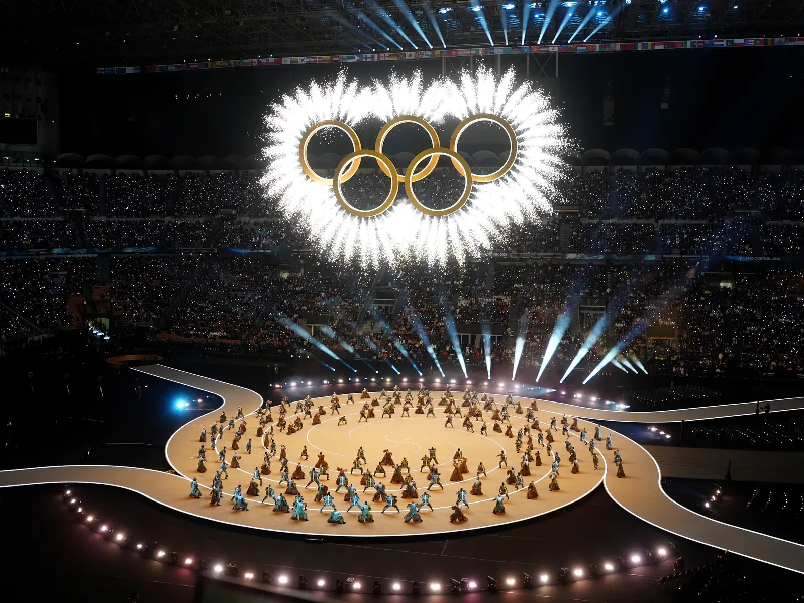 Cerimonia di apertura Giochi Olimpici Milano-Cortina 2026. Si poteva fare di meno, meglio.