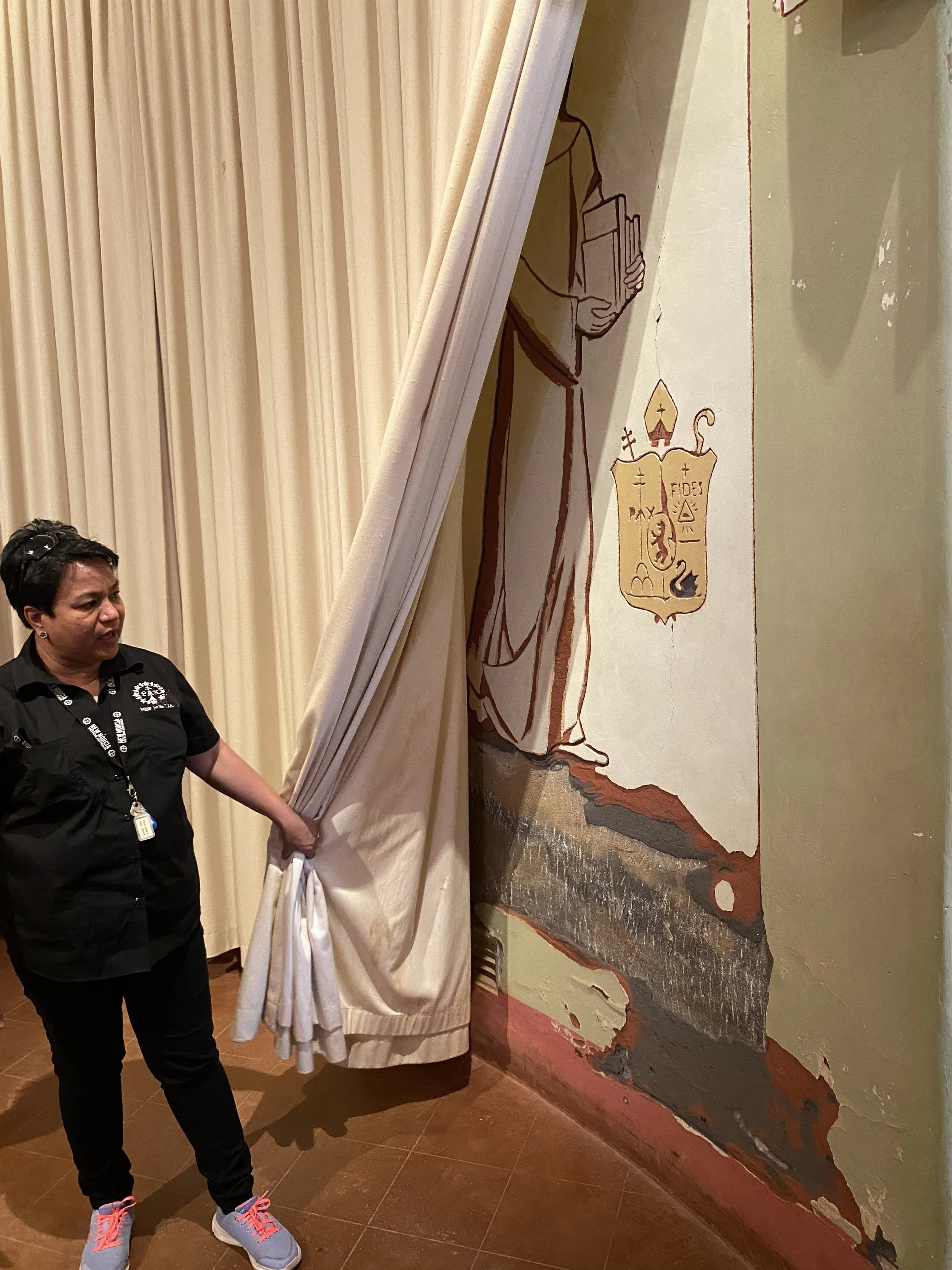 carving in  New Norcia.JPG