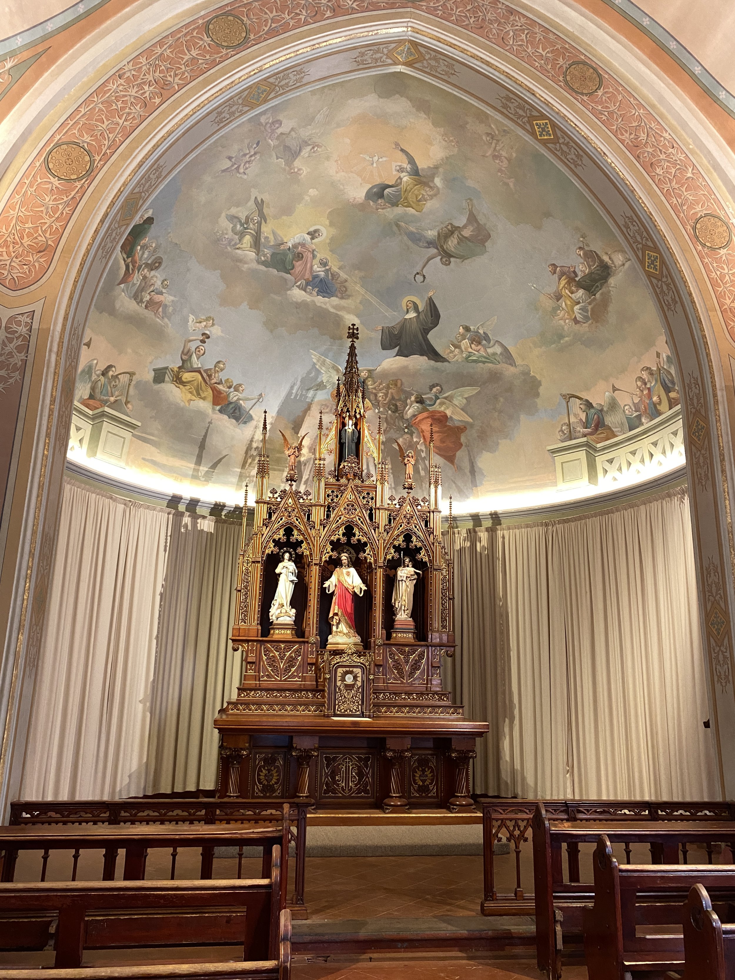 church and altar in  New Norcia.JPG