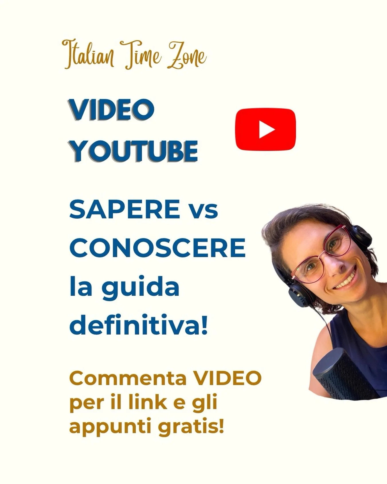 🇮🇹 Sai usare bene questi verbi?! 👇

Nel video su YouTube trovi la spiegazione e un esercizio pratico! 

Inoltre, puoi scaricare gli appunti gratis!

Commenta VIDEO e ti mando i link in DM ☺️

#linguaitaliana #verbi #studioitaliano #italianteacher 