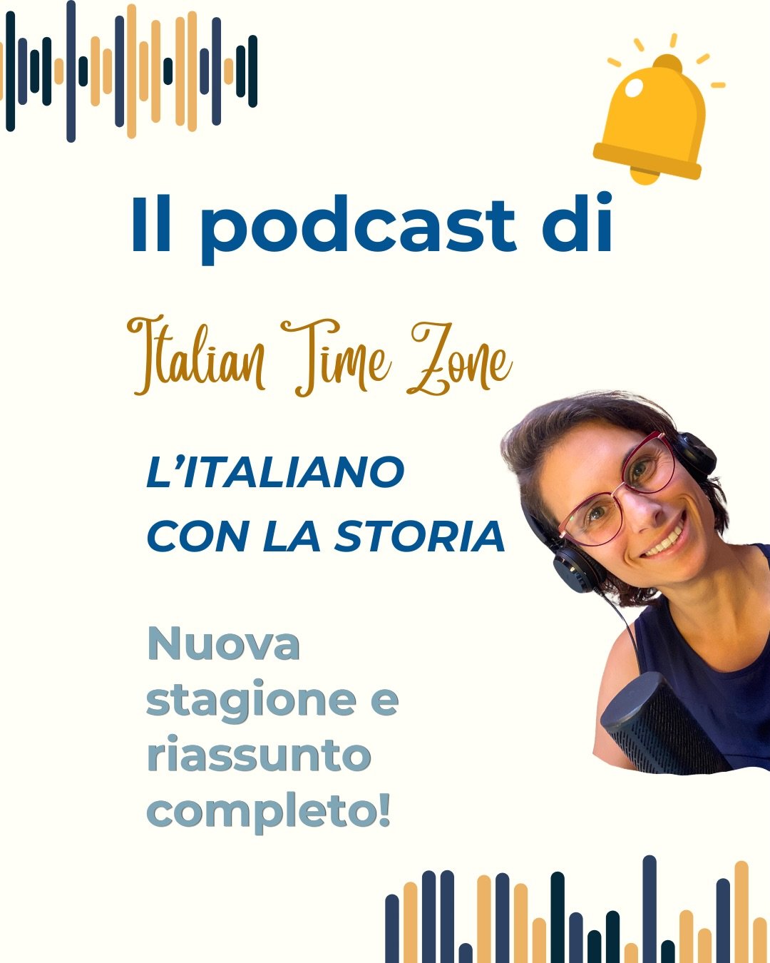 🤩 Qual &egrave; la tua stagione preferita?! 👇

Ascolta il podcast di &ldquo;Italian Time Zone - l&rsquo;italiano con la storia&rdquo; sulla tua piattaforma preferita!

Entra nella community del Salotto Italiano per avere materiali extra e praticare