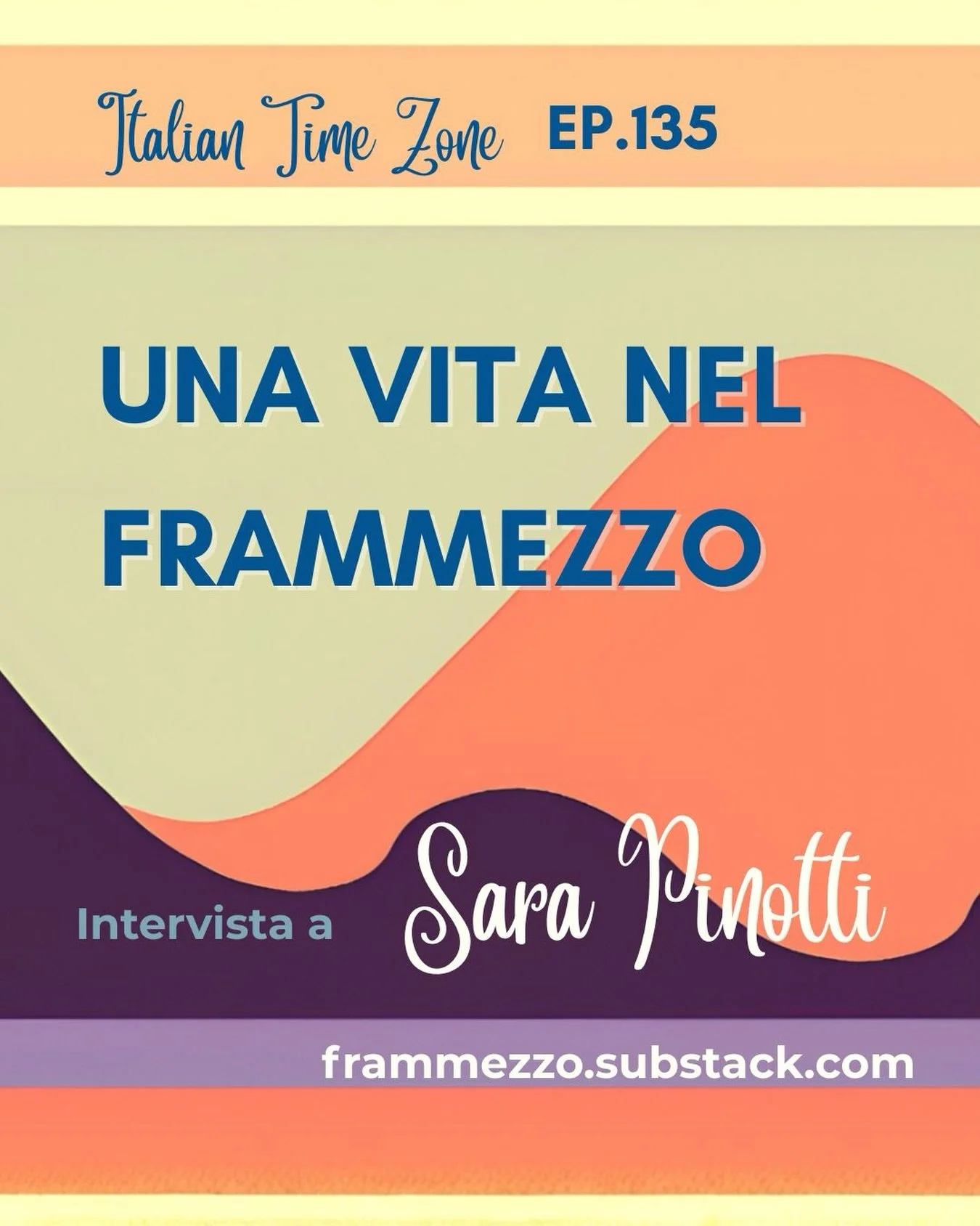 Vivi tra due o pi&ugrave; mondi?! Qual &egrave; il tuo frammezzo?! 👇

In questa intervista con Sar&agrave; @frammezzo parliamo di vita &ldquo;in between&rdquo;, tra due o pi&ugrave; lingue, paesi, hobby, ruoli. 

Ascolta l&rsquo;intervista in italia
