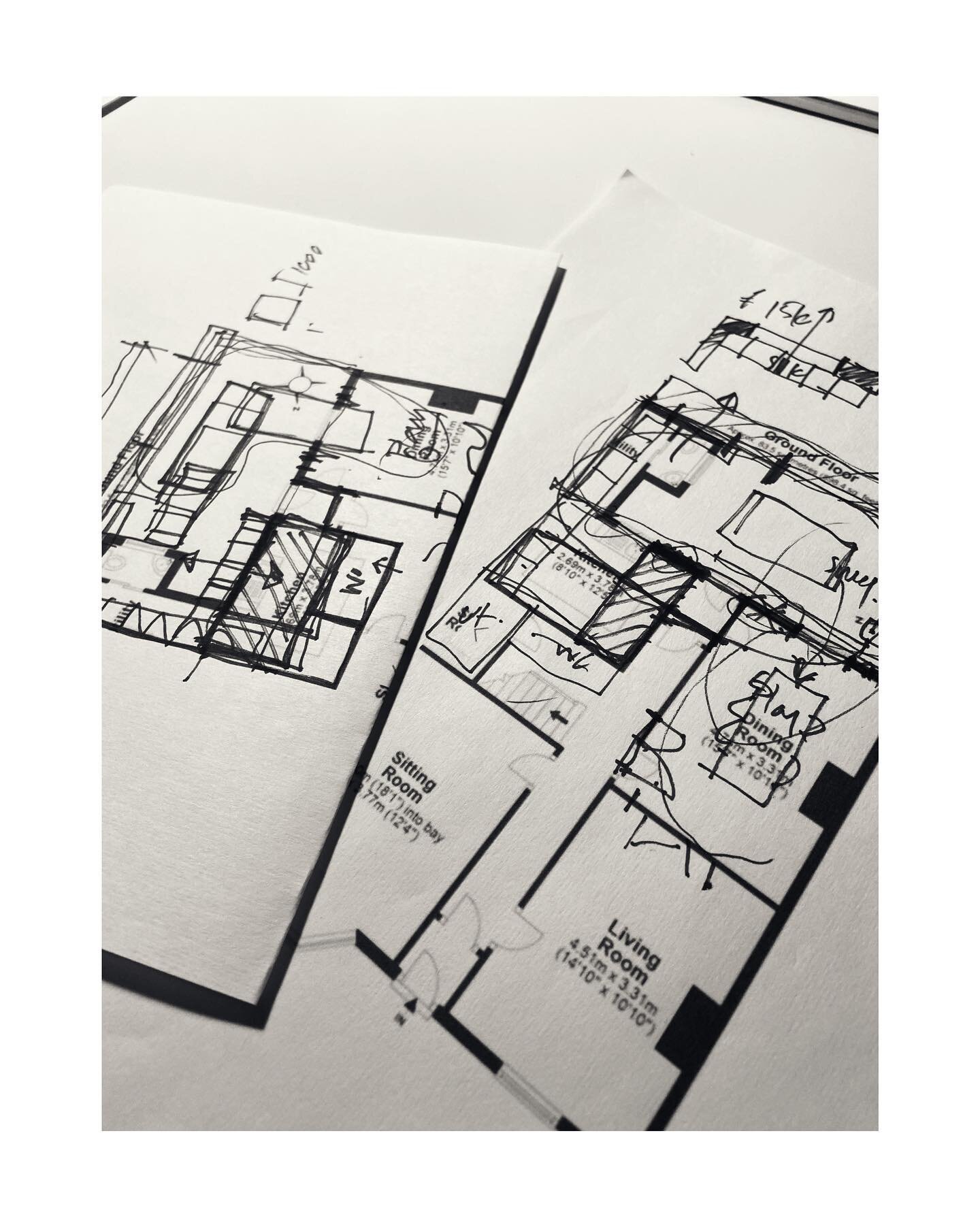 Another great meeting with a new client, discussing plans for a large extension and extensive reconfiguration of the ground floor plan to a period property in Edgbaston. 

Whilst there&rsquo;s a healthy budget, we&rsquo;ve been discussing cost effect