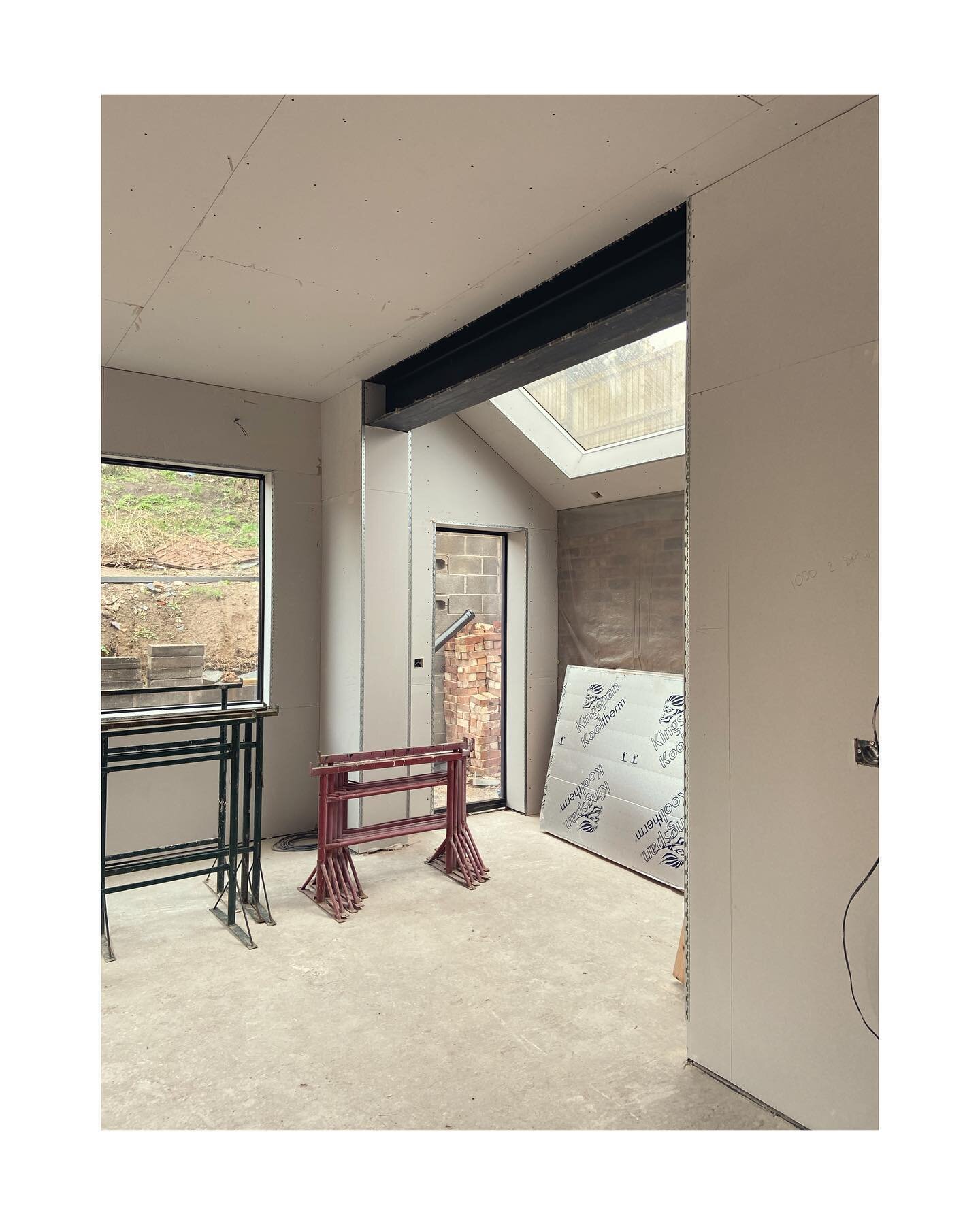 Split House // BLD_125

We&rsquo;re drawn to this space every time we visit site due to the scale and quality of natural light. The snug benefits from direct views into the garden with huge areas of glazing and a rustic feature brick wall. 

Keep an 