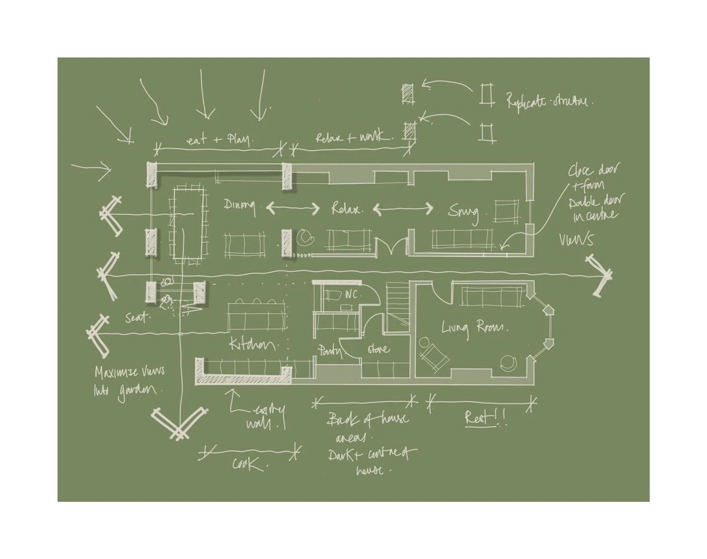 BLD_146

We&rsquo;re investigating layout options for a large extension to a period property in Edgbaston. 

We&rsquo;re focusing on retaining as much of the load bearing walls and in turn reducing the amount of steelwork, concrete and demolition wor