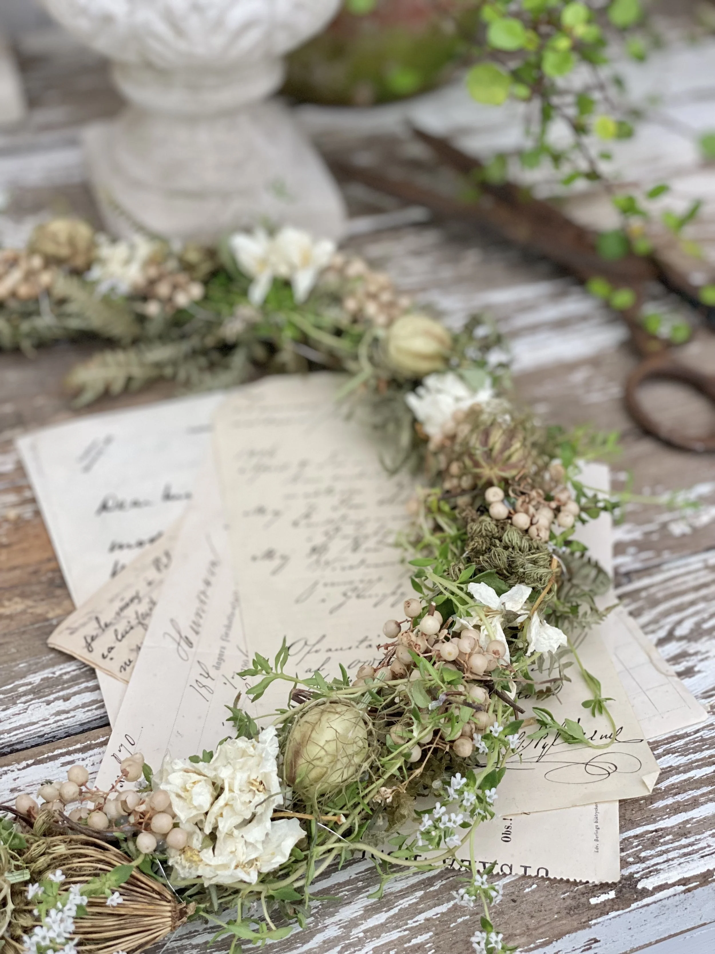 26 oktober Efterårs kranse med Anno 1808