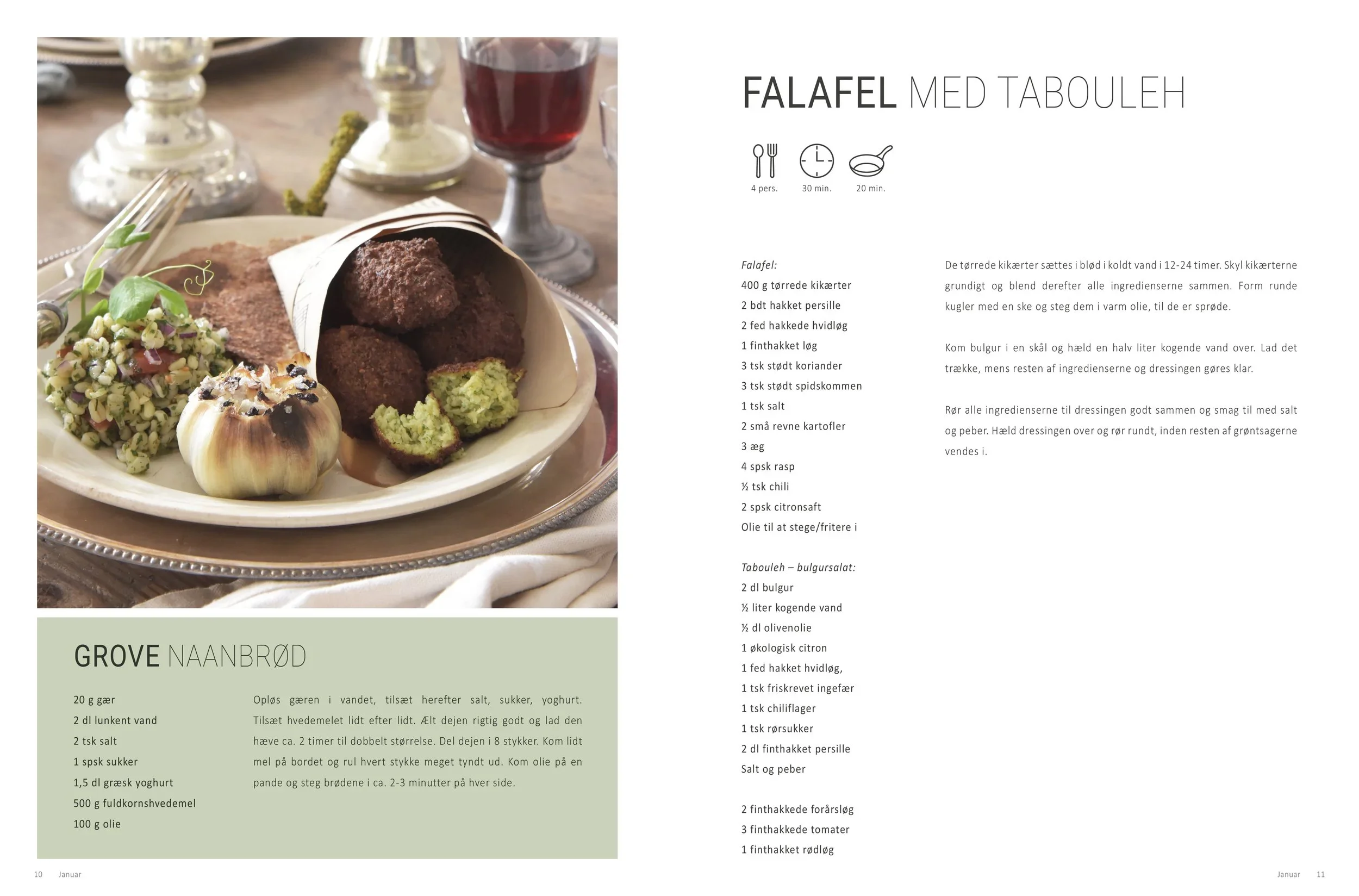 Opskrift fladbrød
