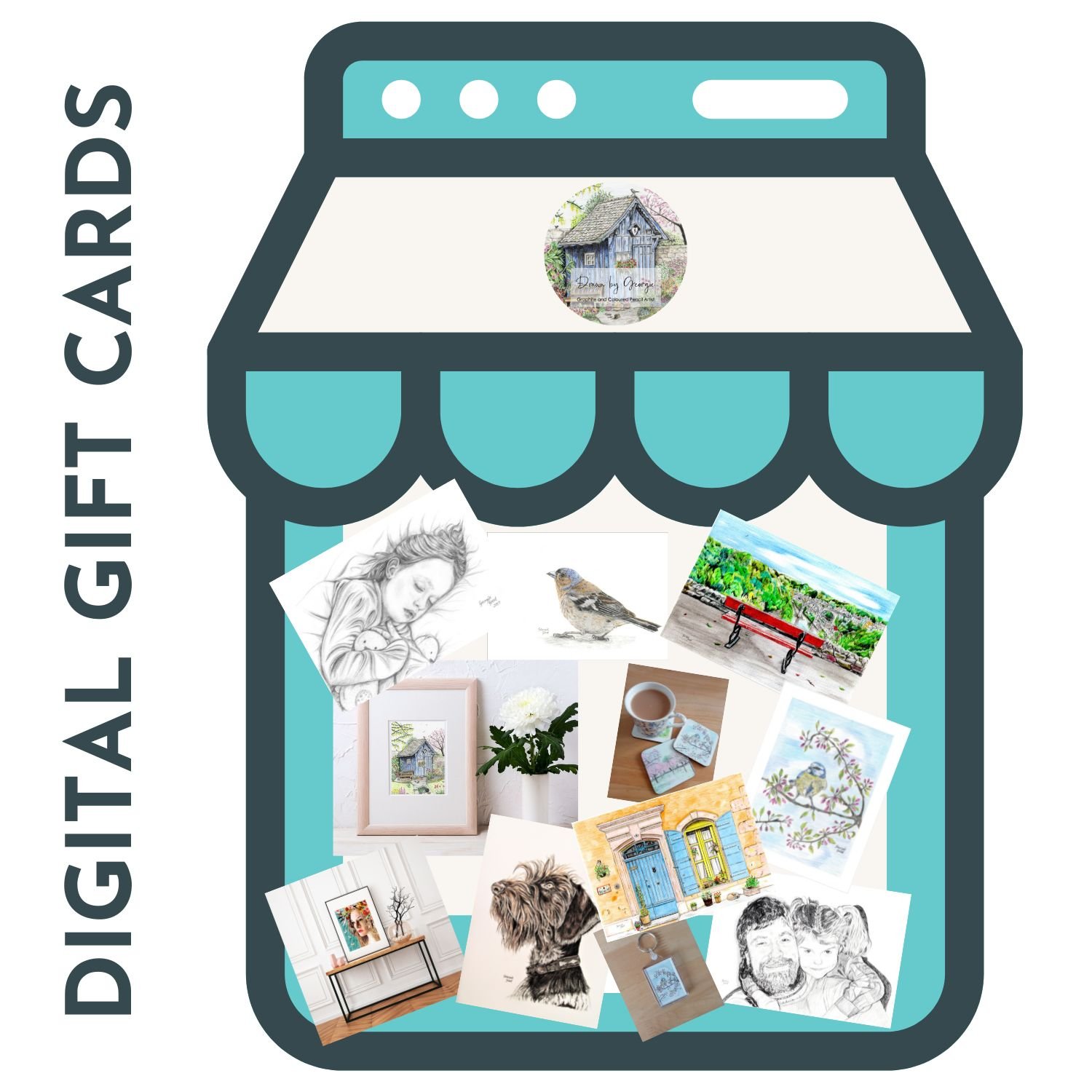 Digital Gift Cards - Georgie Good, UK Artist.jpg