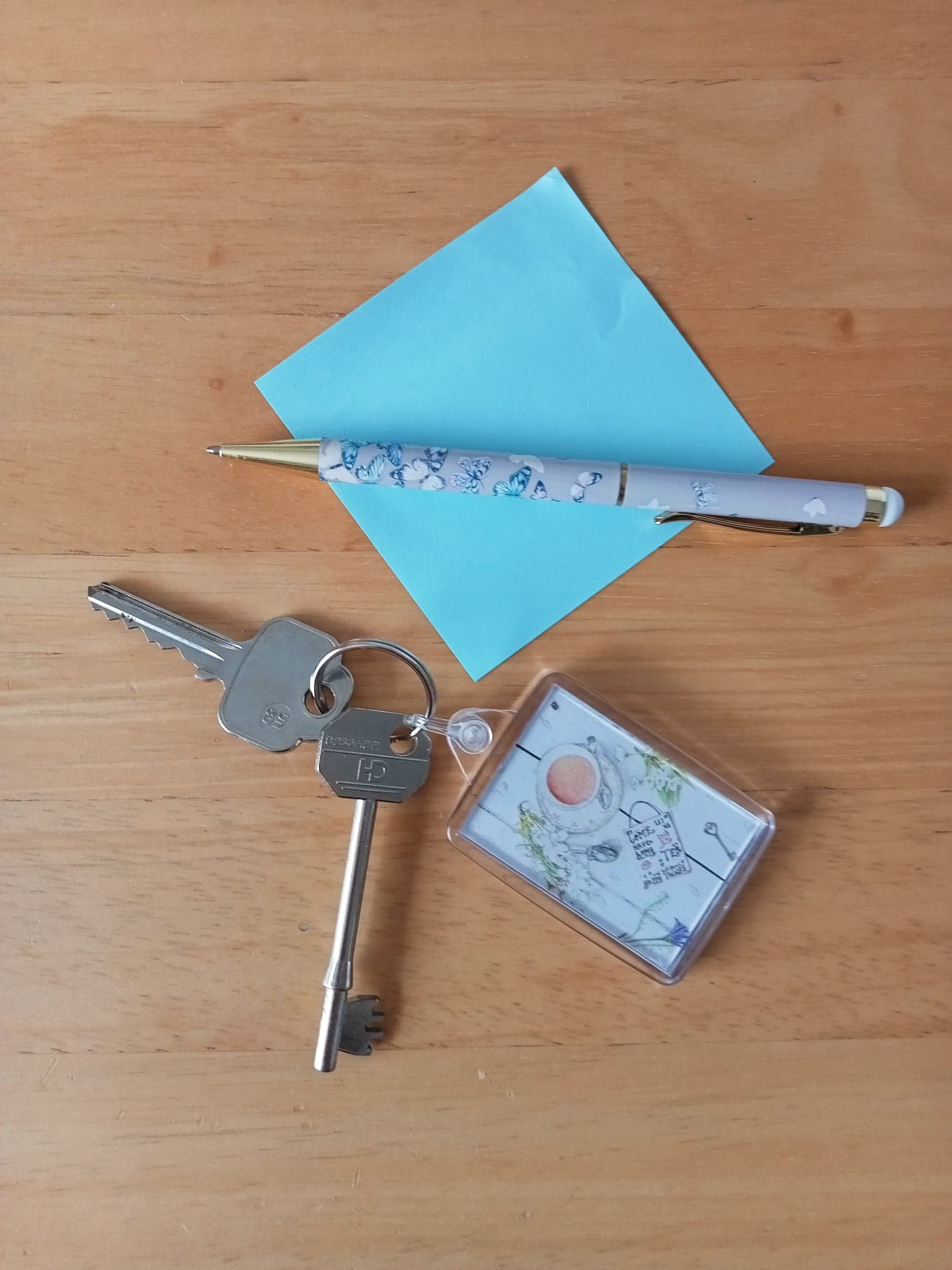 Keyring, fob size 5.5x4cm, Georgie Good, Coloured Pencil Artist