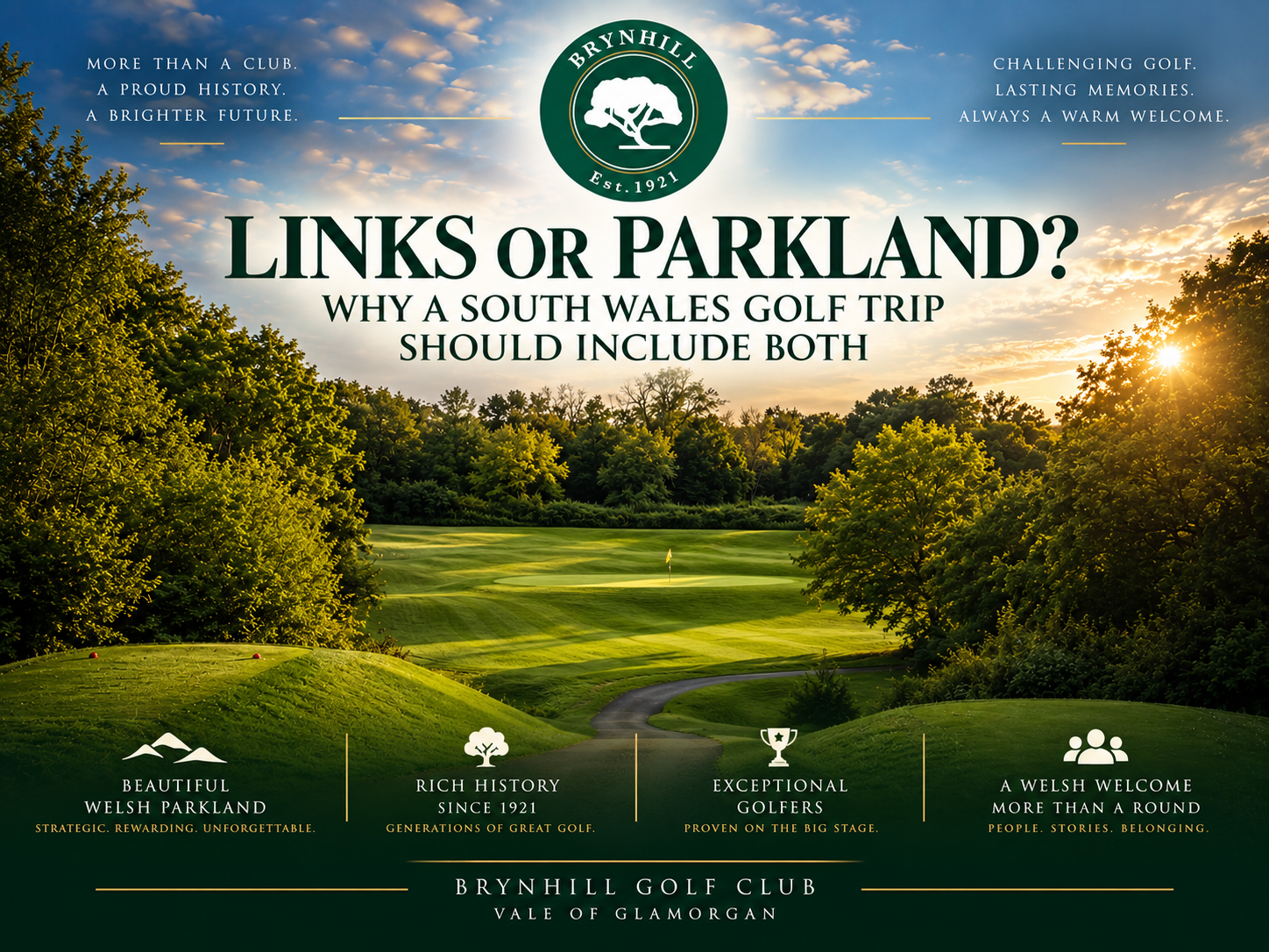 Links or Parkland? Why a South Wales Golf Trip Should Include Both