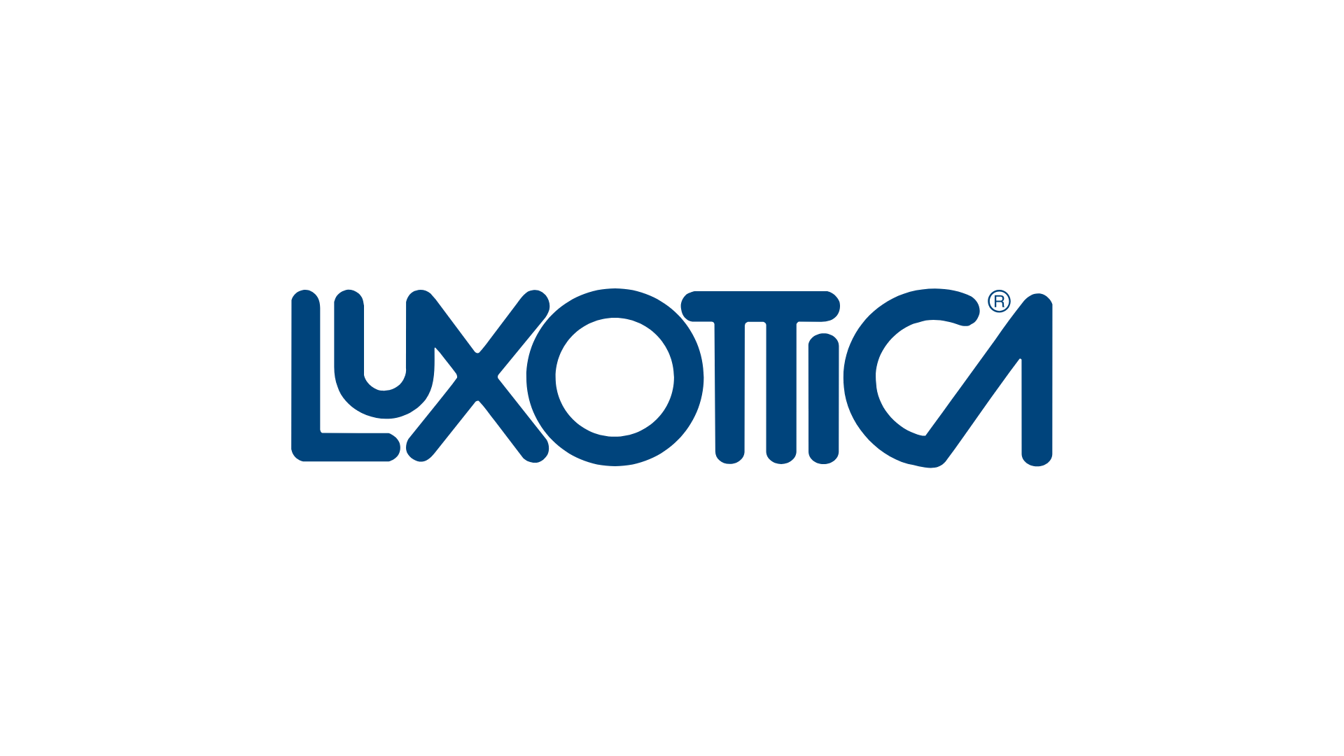 Luxotic logo in blue text on a black background.