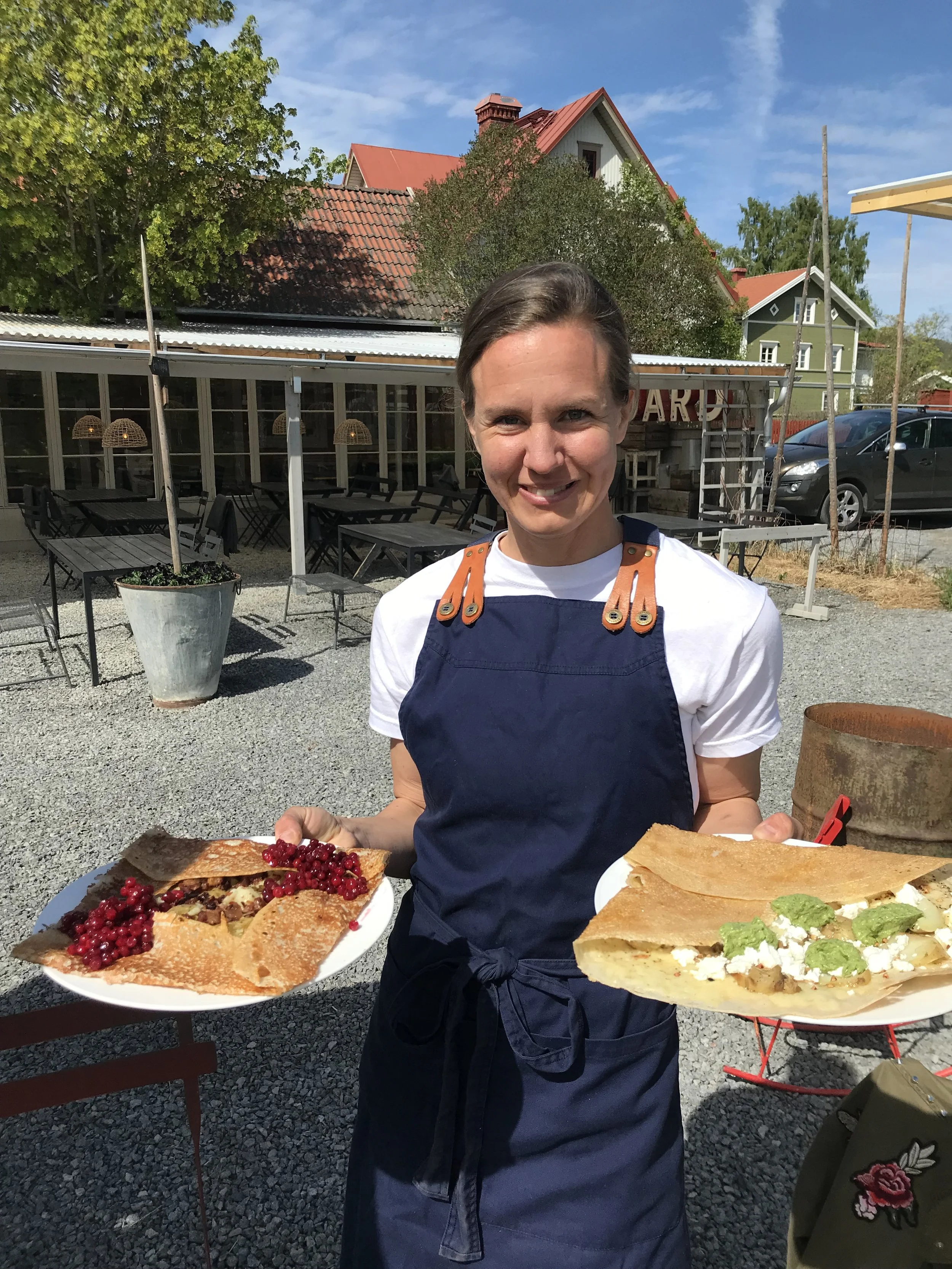 Premiär för mig på Järvsö Crêperi sommaren 2022!