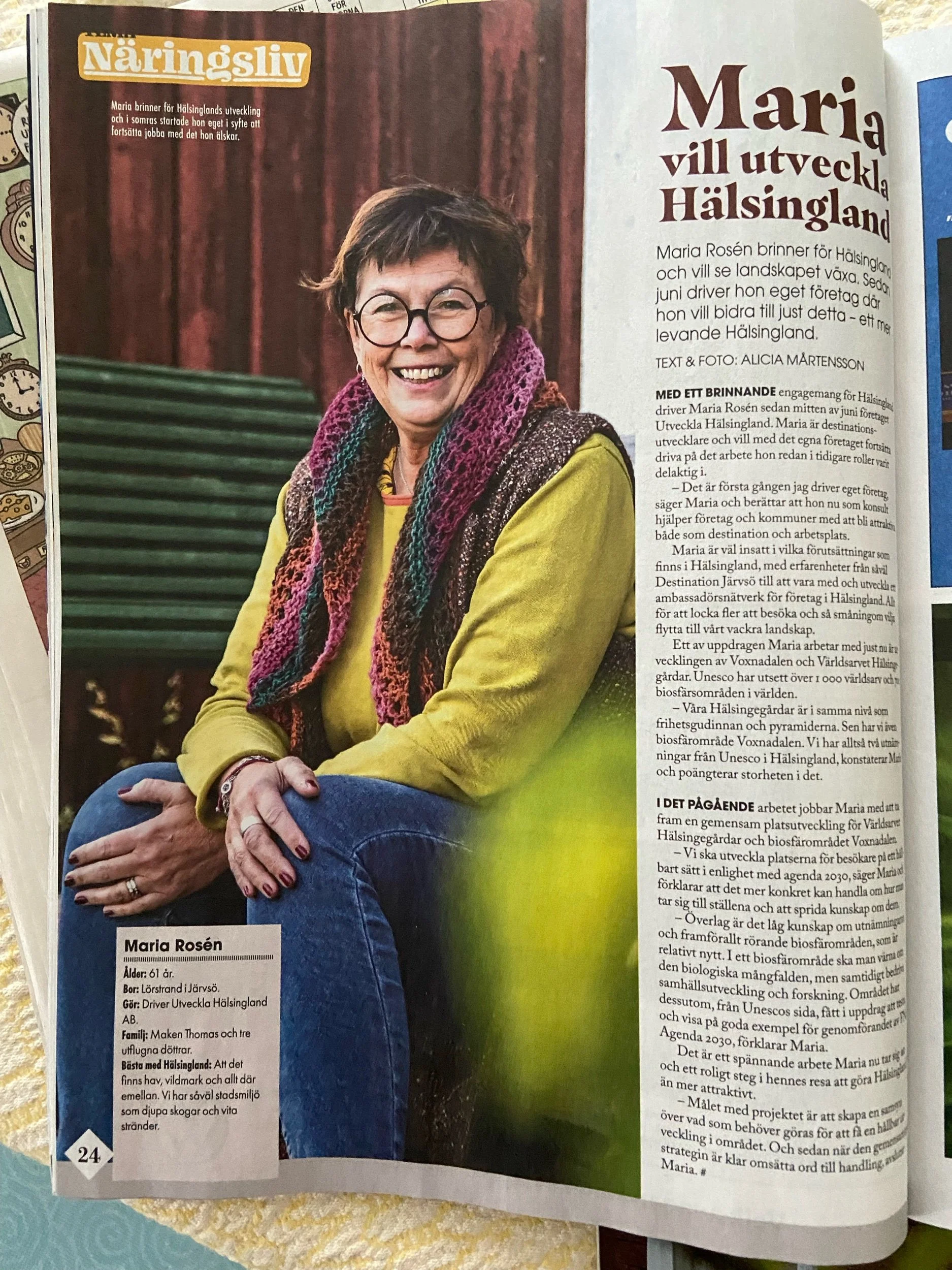 Första halvåret som egen företagare har varit…