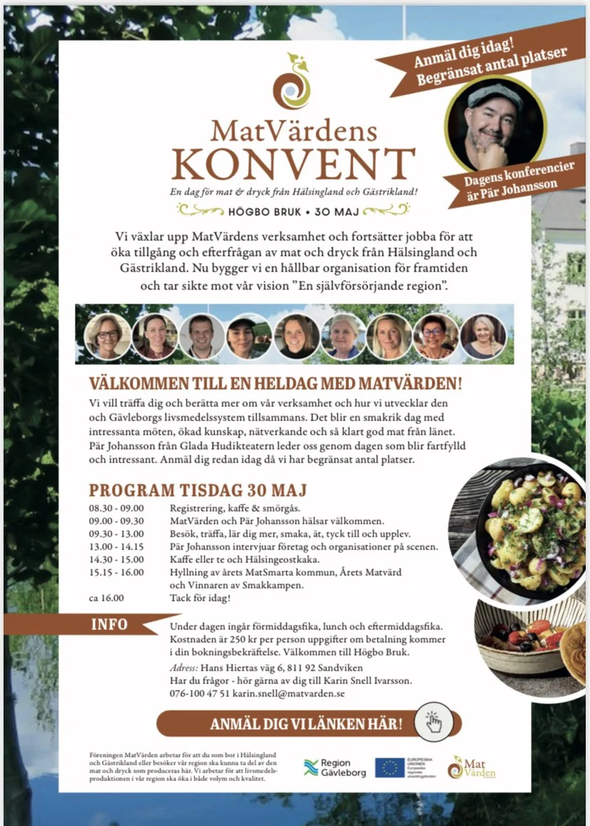MatVärden växlar upp för att nå visionen En självförsörjande region!