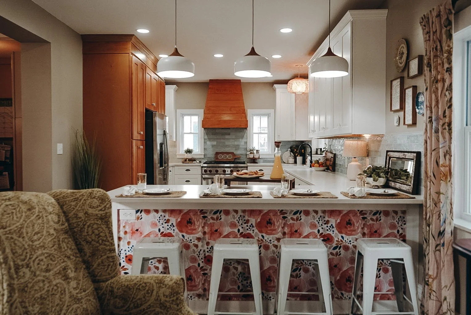 Designed Kitchen, custom built cabinets and Full Addition - Hamburg, NY