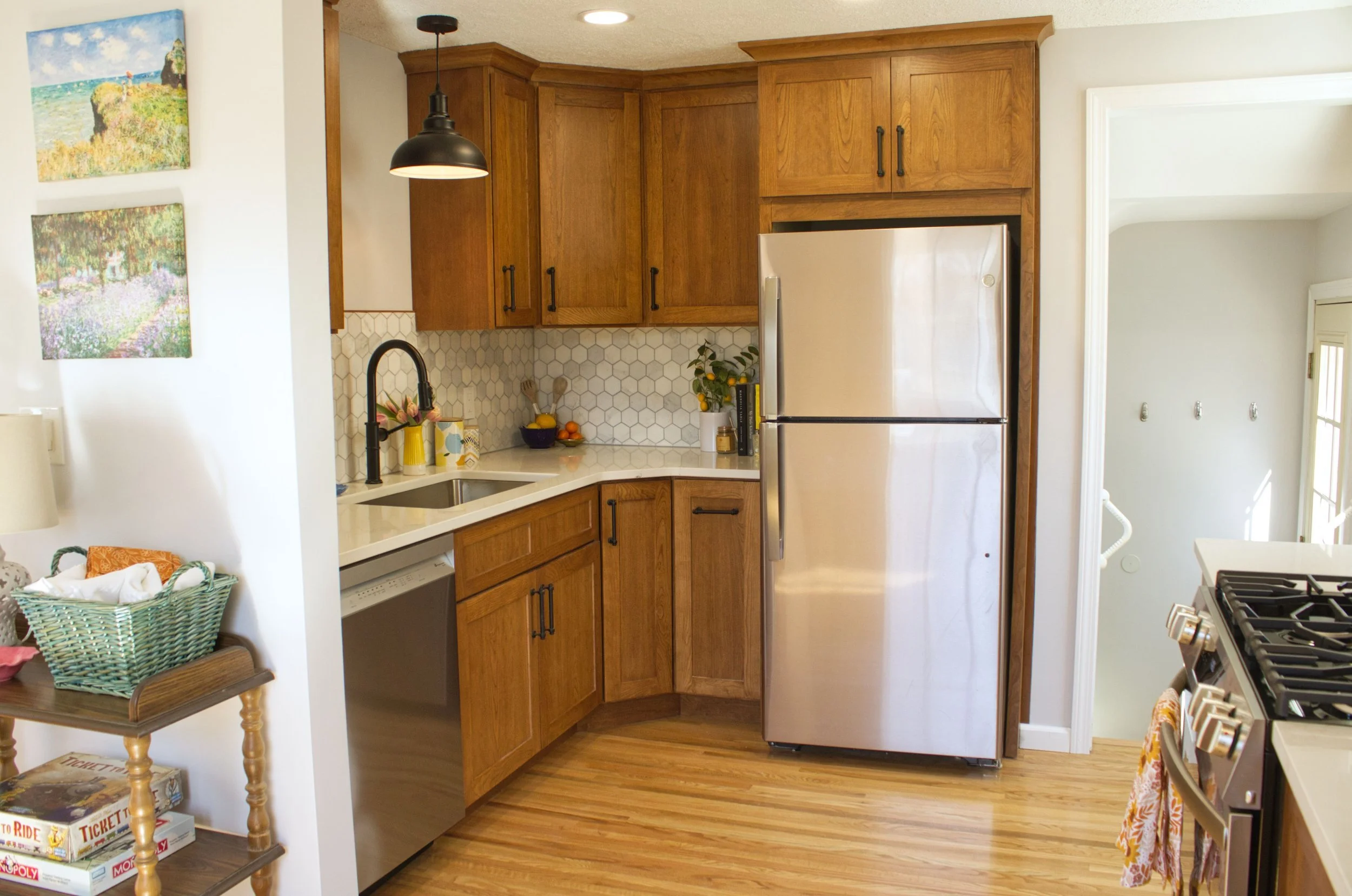 Design + Build Renovation: custom built kitchen cabinets & vanities, interior design and full home renovations - Tonawanda, NY