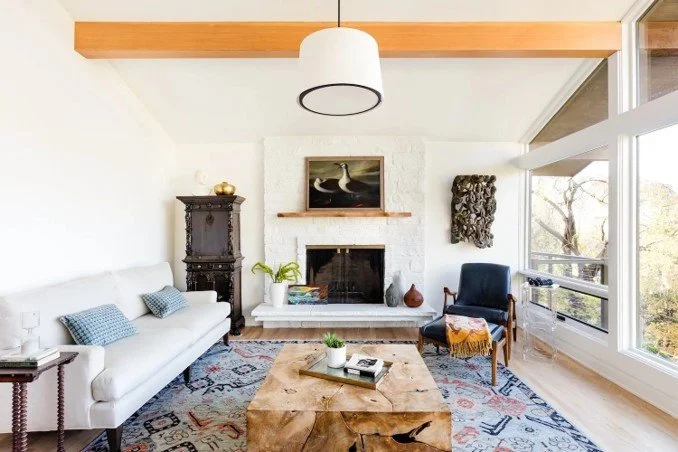 Explore a full-home interior design project in Canandaigua, NY, created as a colorful and collected lakeside forever home for a couple entering their empty-nest years.