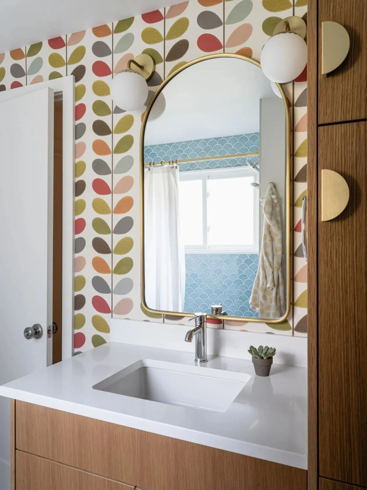 A colorful Snyder home designed for a fresh chapter, blending Craftsman-inspired warmth, natural wood, expressive tile, music, pop art, and collected furnishings into a space that feels joyful and entirely personal.