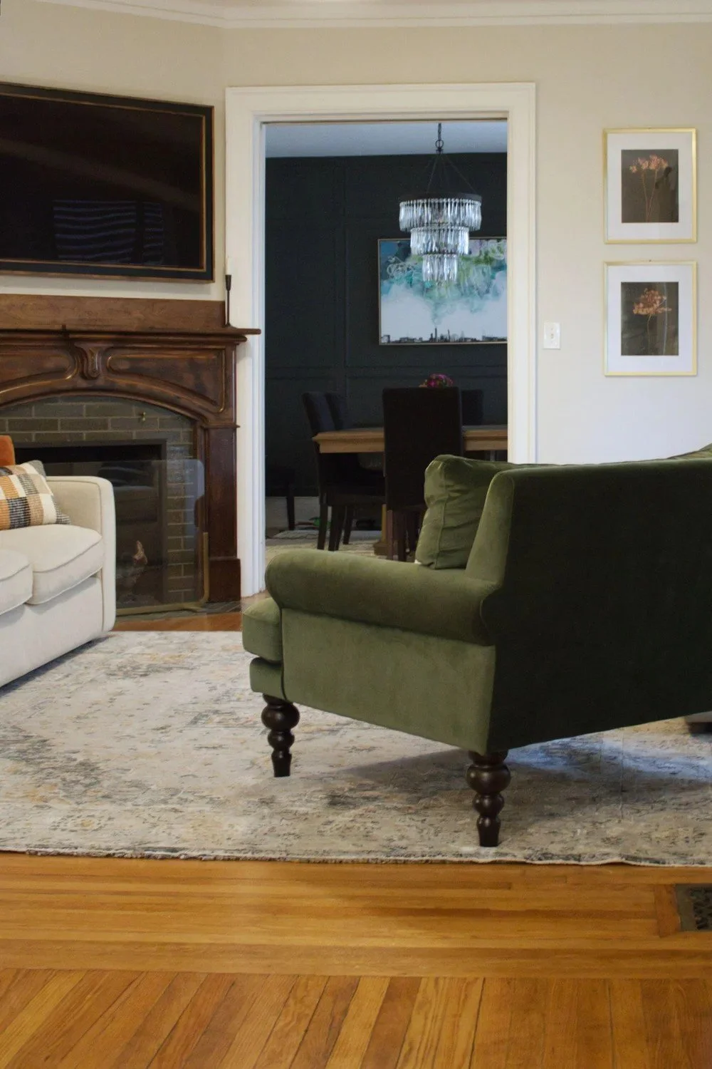 Interior Design - “Casual & Cozy” is a layered living room refresh in Buffalo, NY