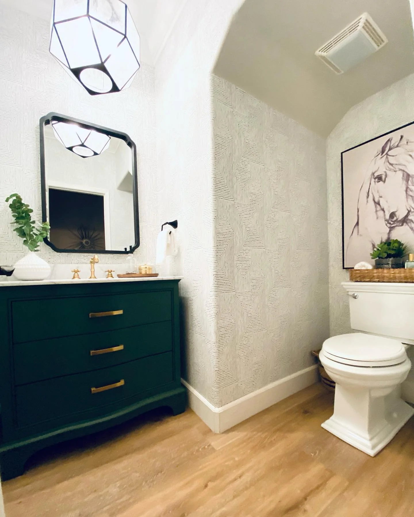 Custom cabinetry provides the storage and organization the homeowners need