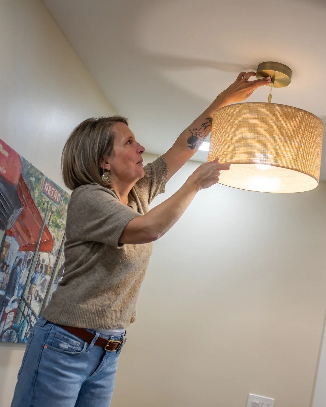 Design always looks a little easier before construction begins. Then a wall is opened. A measurement changes. A product is discontinued. An older Buffalo home reveals one of its many charming little surprises.