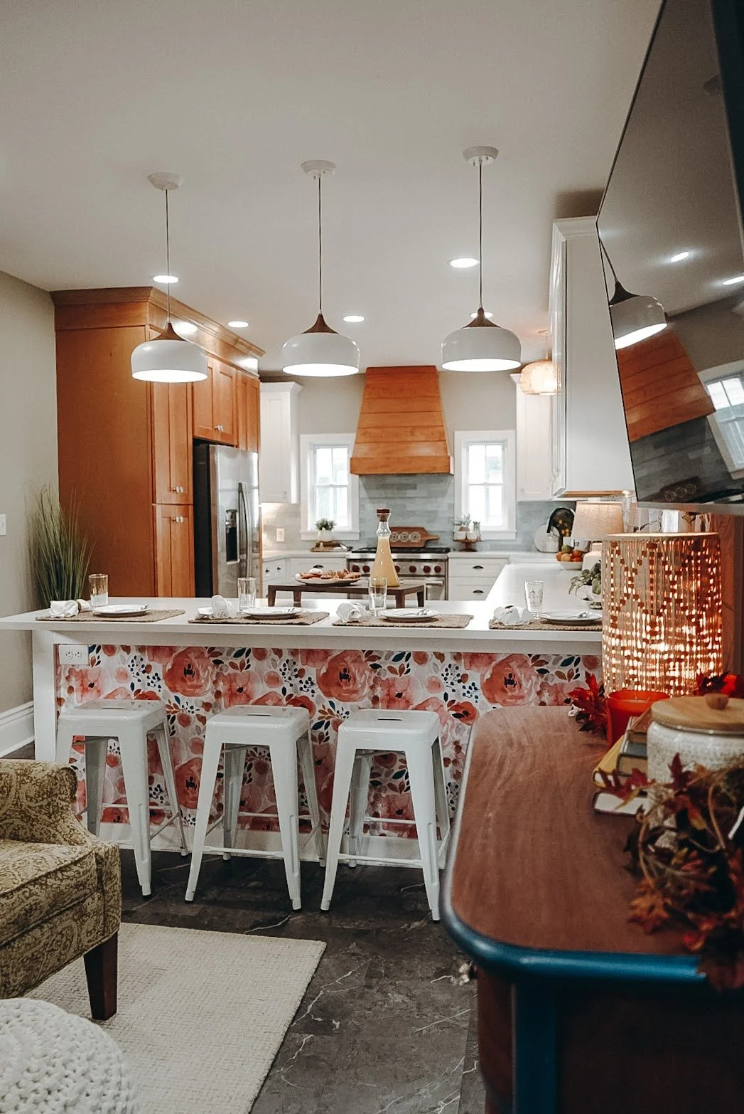 Designed Kitchen, custom built cabinets and Full Addition - Hamburg, NY
