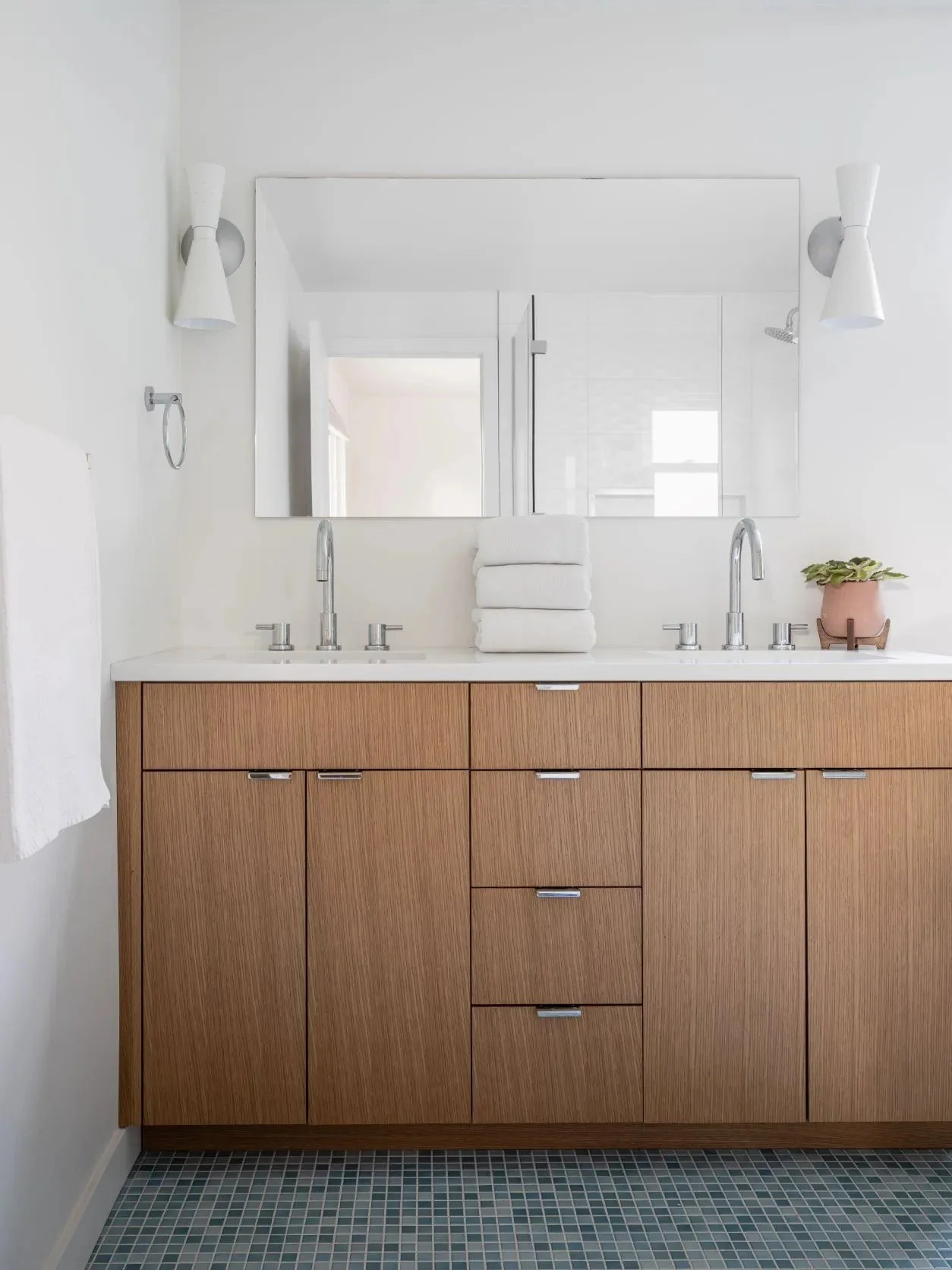 A colorful Snyder home designed for a fresh chapter, blending Craftsman-inspired warmth, natural wood, expressive tile, music, pop art, and collected furnishings into a space that feels joyful and entirely personal.