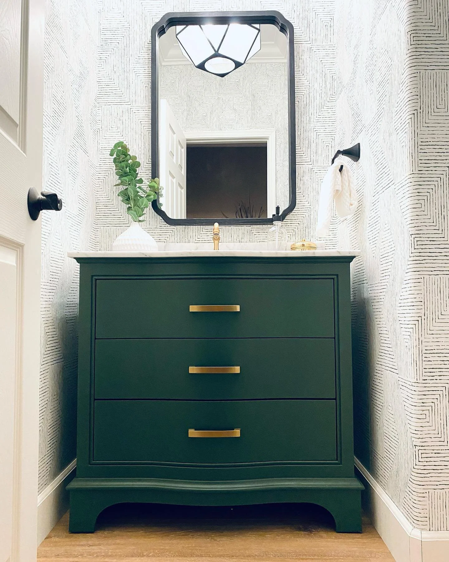 Custom cabinetry provides the storage and organization the homeowners need