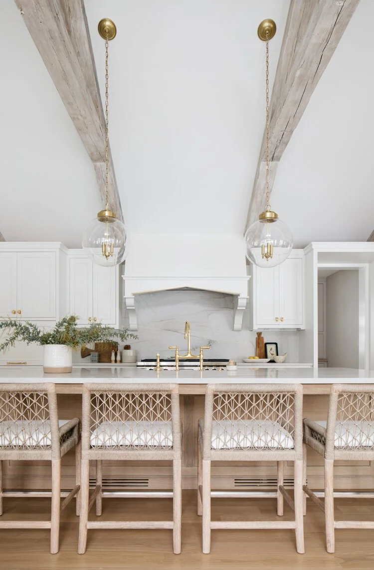 This historic Clarence, NY home was reimagined for a vibrant, eclectic family home that seamlessly blends playful modernity with the timeless charm.