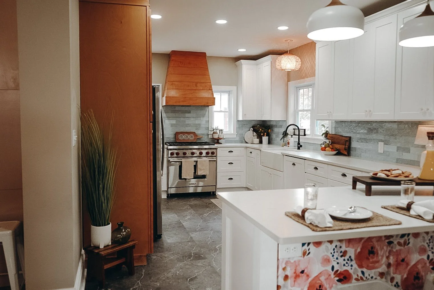Designed Kitchen, custom built cabinets and Full Addition - Hamburg, NY