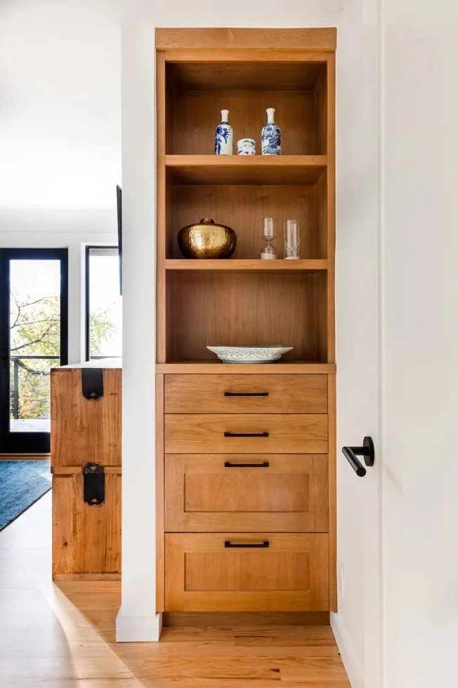 Explore a full-home interior design project in Canandaigua, NY, created as a colorful and collected lakeside forever home for a couple entering their empty-nest years.
