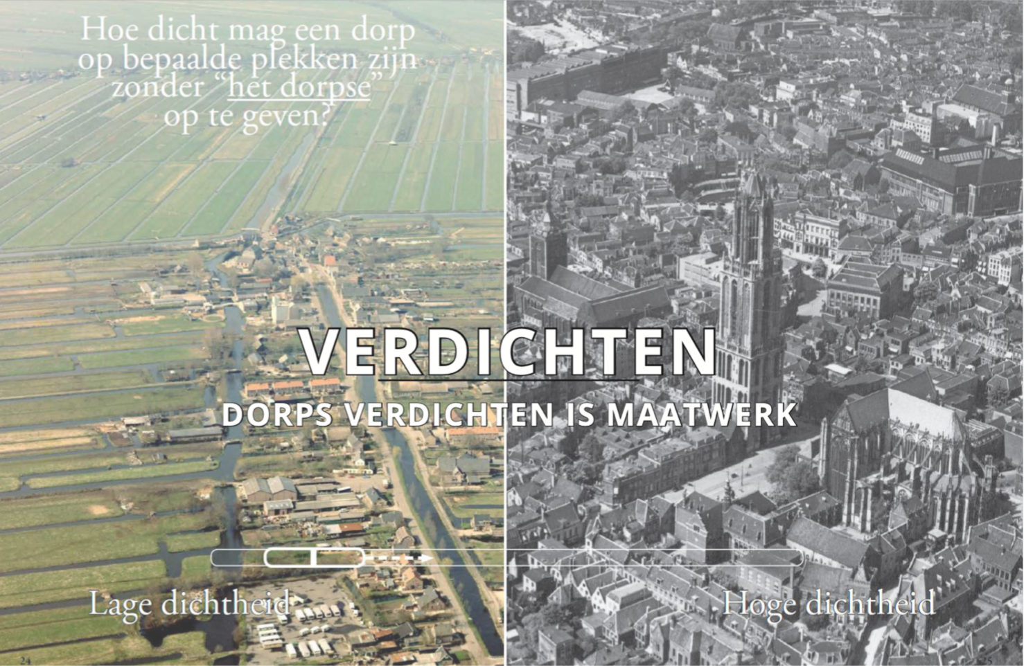 Maart 2023 - Presentatie Dorps verdichten in opdracht van en in samenwerking met de Dorpsbouwmeester van Nuenen | stedenbouwkundig advies, presentatie en verbeelding