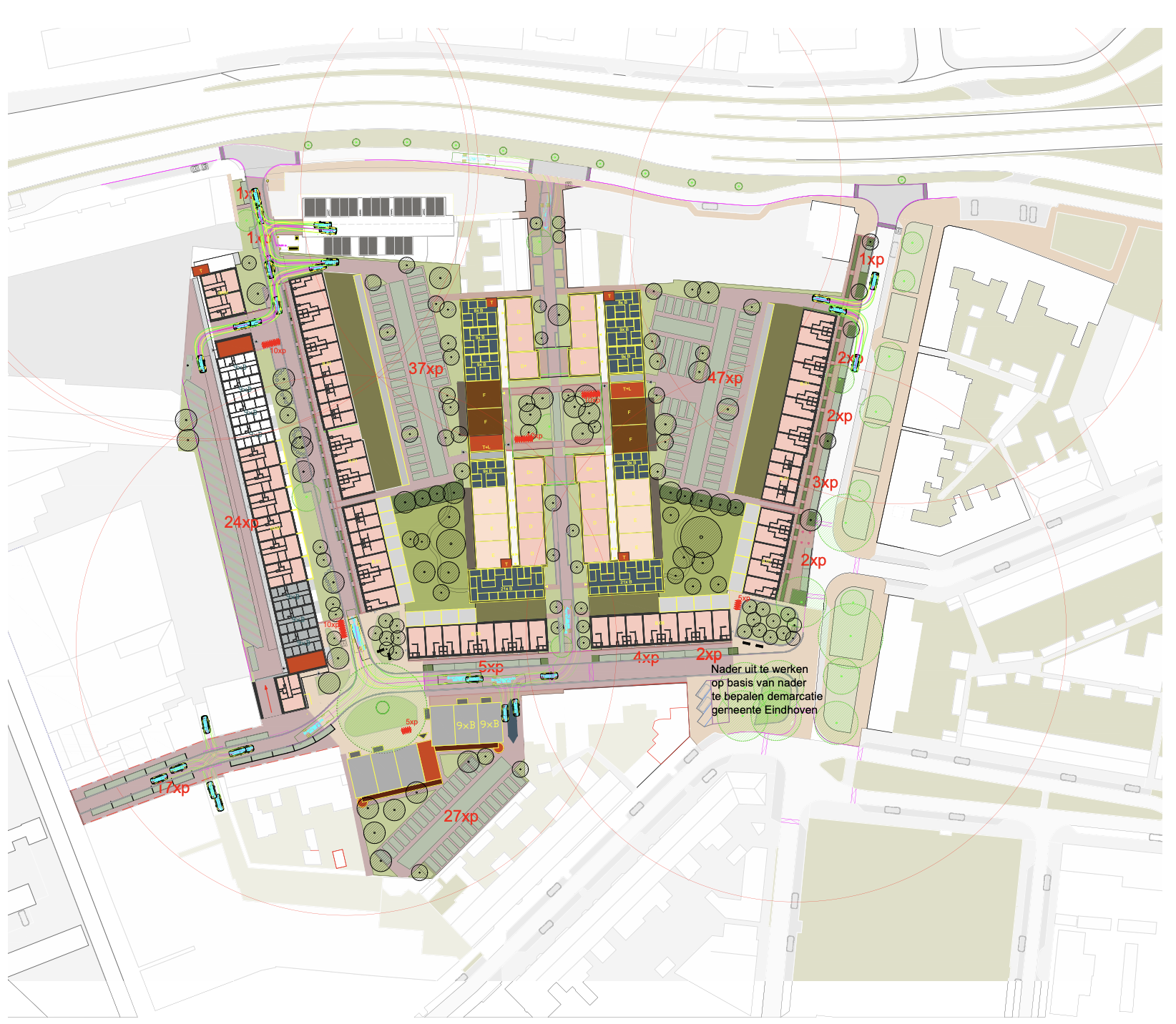 Februari 2023 - Inrichtingsplan Gildebuurt,  In opdracht van Van Tuijn stedenbouw en FAAM Architects, voor woonstichting 'thuis | Stedenbouwkundig plan & Inrichtingsplan, Presentatie en verbeelding 