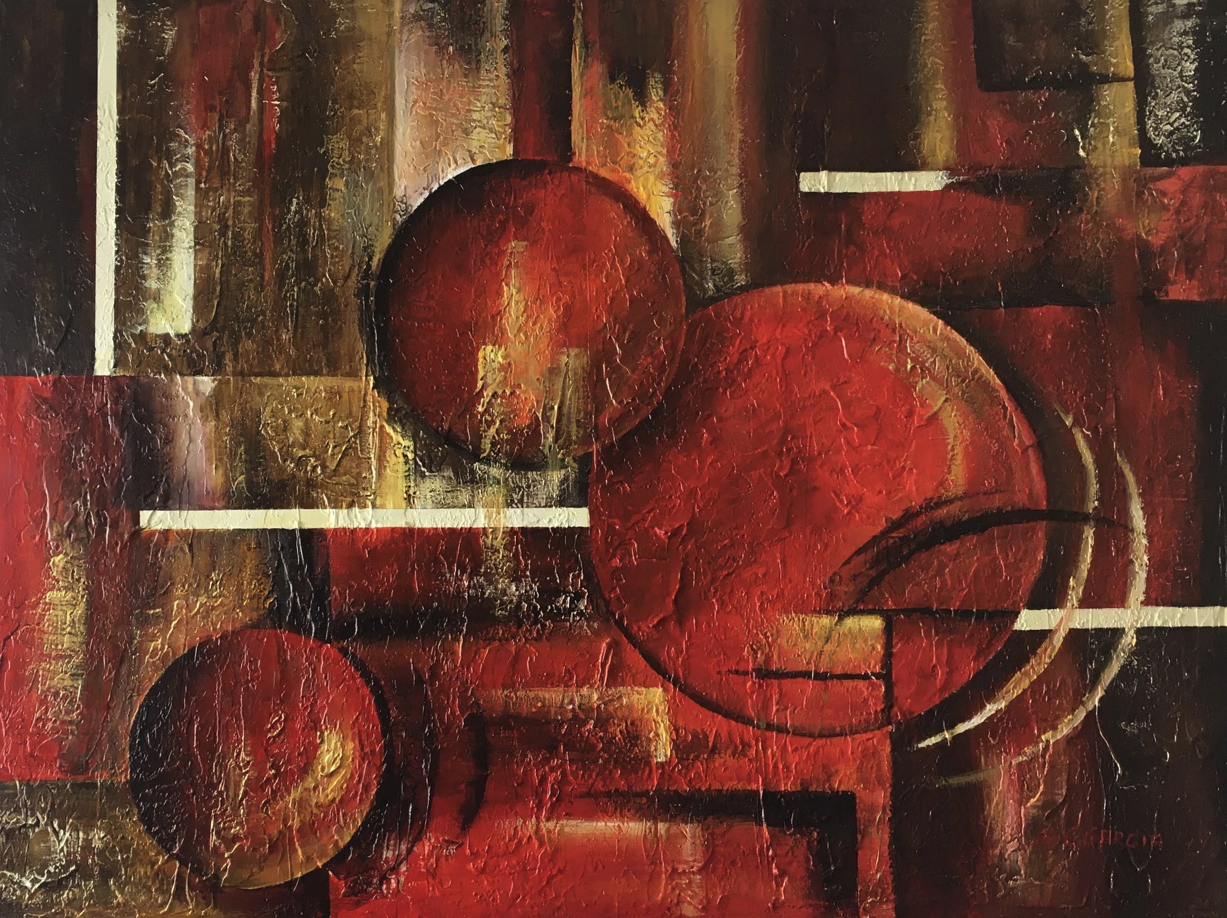 Danca do Espaço, 90 X 120 cm