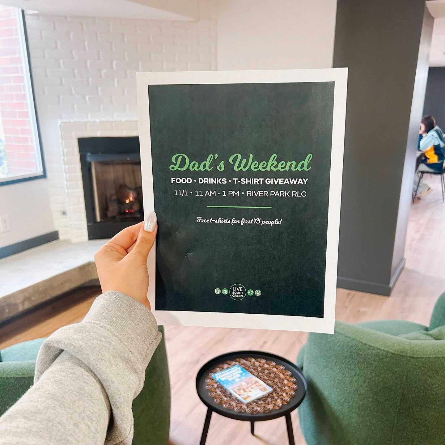 Want a free dad's weekend t shirt? COME GET ONE!!ππ